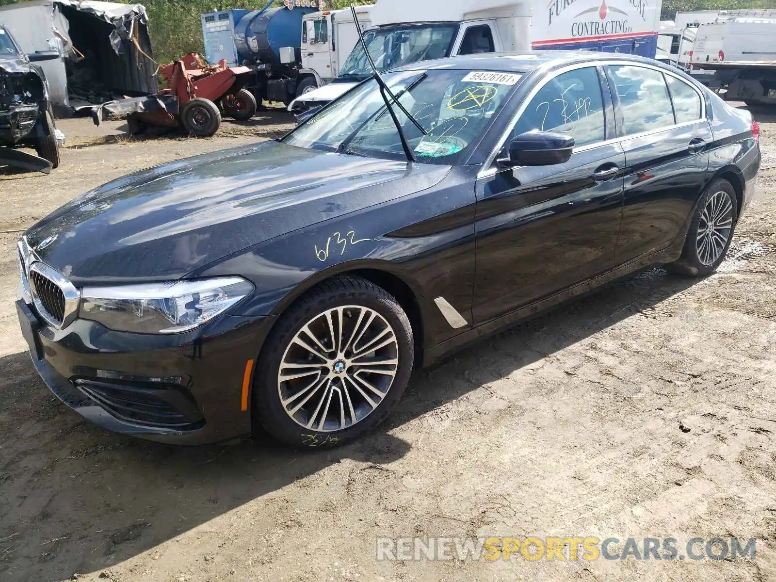 2 Photograph of a damaged car WBAJA7C57KWW22481 BMW 5 SERIES 2019