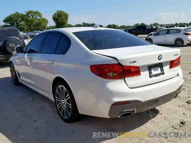 3 Photograph of a damaged car WBAJA7C57KWW36512 BMW 5 SERIES 2019