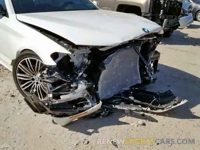 9 Photograph of a damaged car WBAJA7C57KWW36512 BMW 5 SERIES 2019