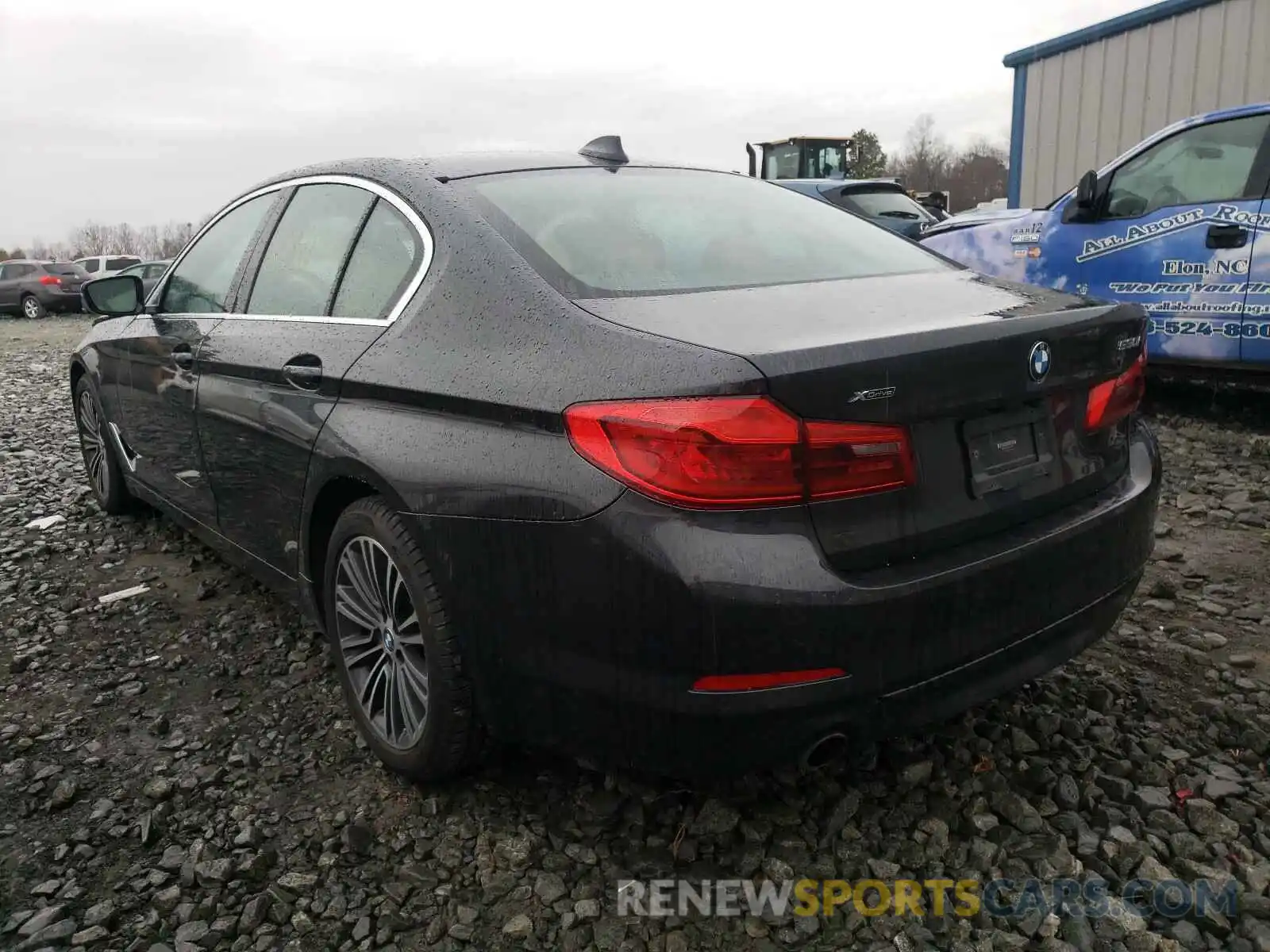 3 Фотография поврежденного автомобиля WBAJA7C57KWW47851 BMW 5 SERIES 2019