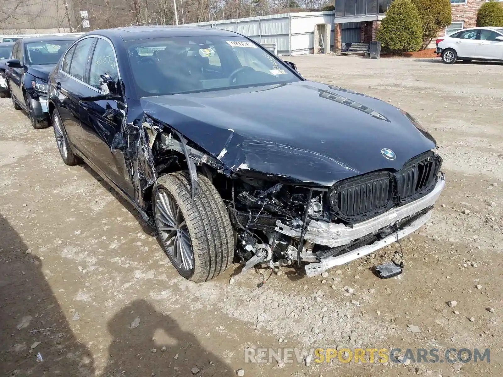 1 Photograph of a damaged car WBAJA7C57KWW48739 BMW 5 SERIES 2019