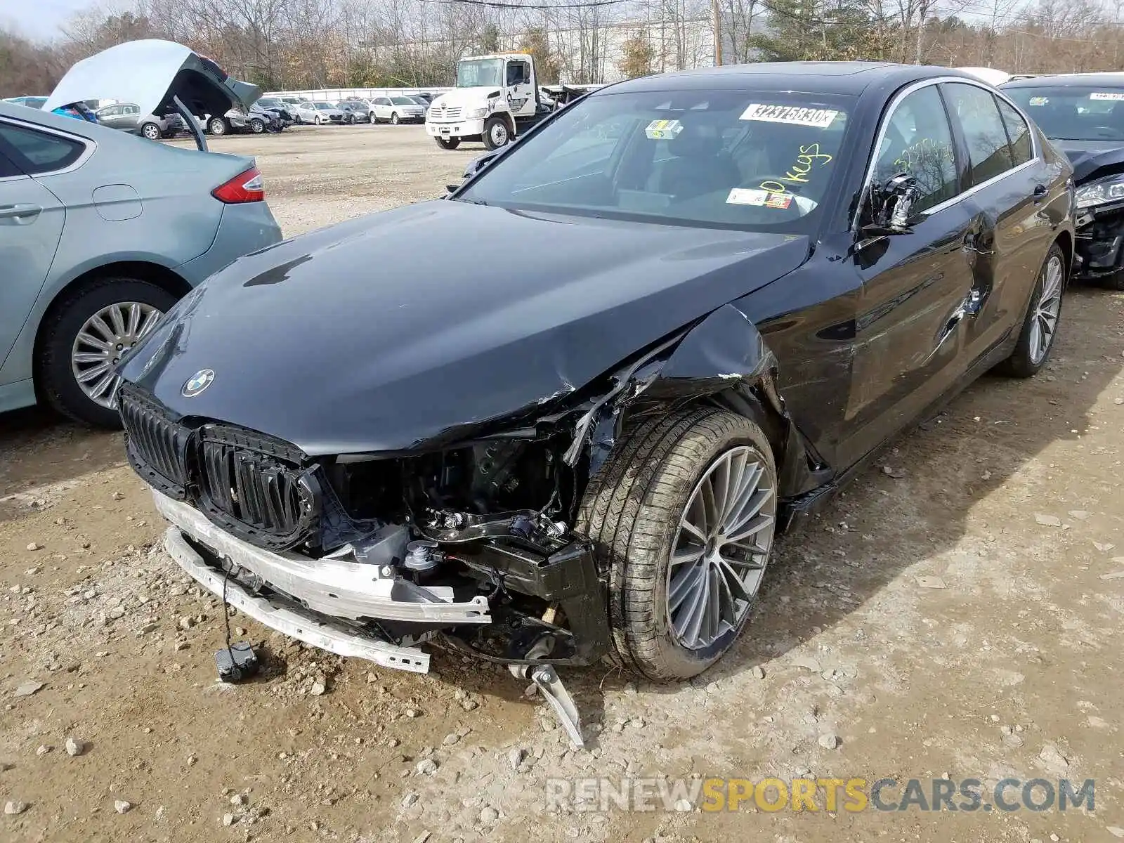 2 Photograph of a damaged car WBAJA7C57KWW48739 BMW 5 SERIES 2019