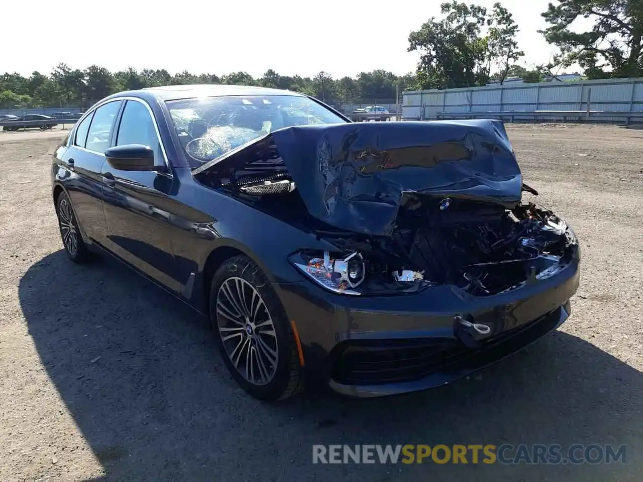 1 Photograph of a damaged car WBAJA7C58KG910892 BMW 5 SERIES 2019