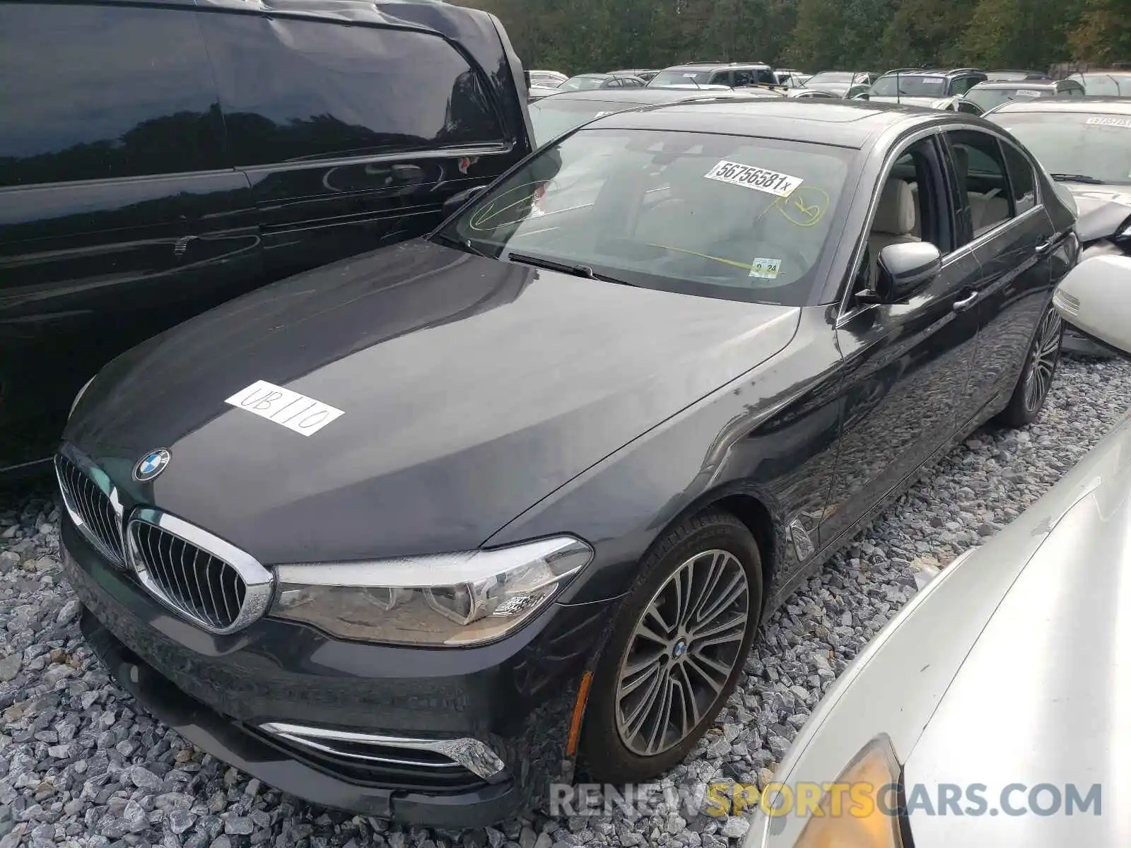 2 Photograph of a damaged car WBAJA7C58KG911573 BMW 5 SERIES 2019