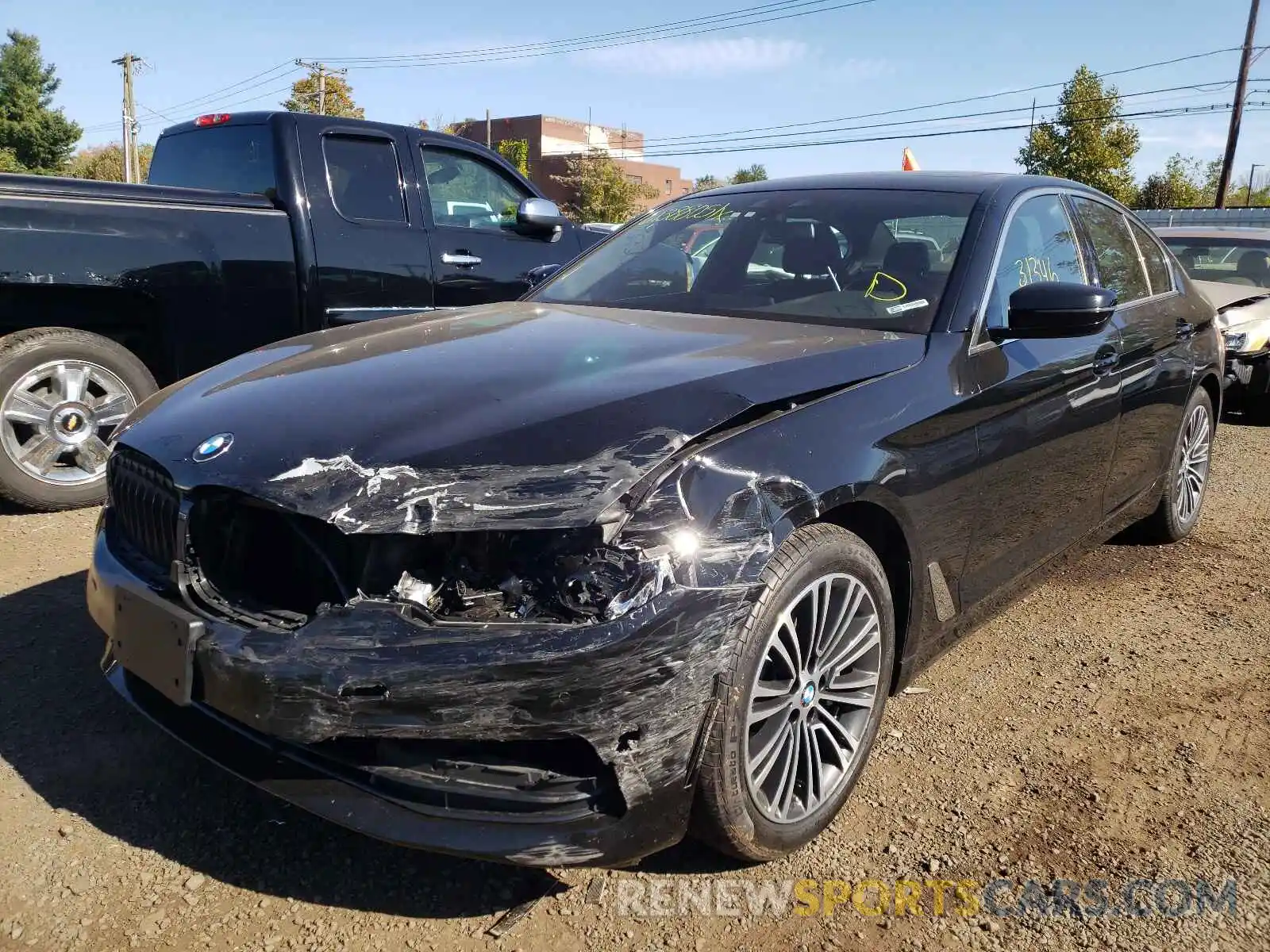 2 Photograph of a damaged car WBAJA7C58KG911895 BMW 5 SERIES 2019