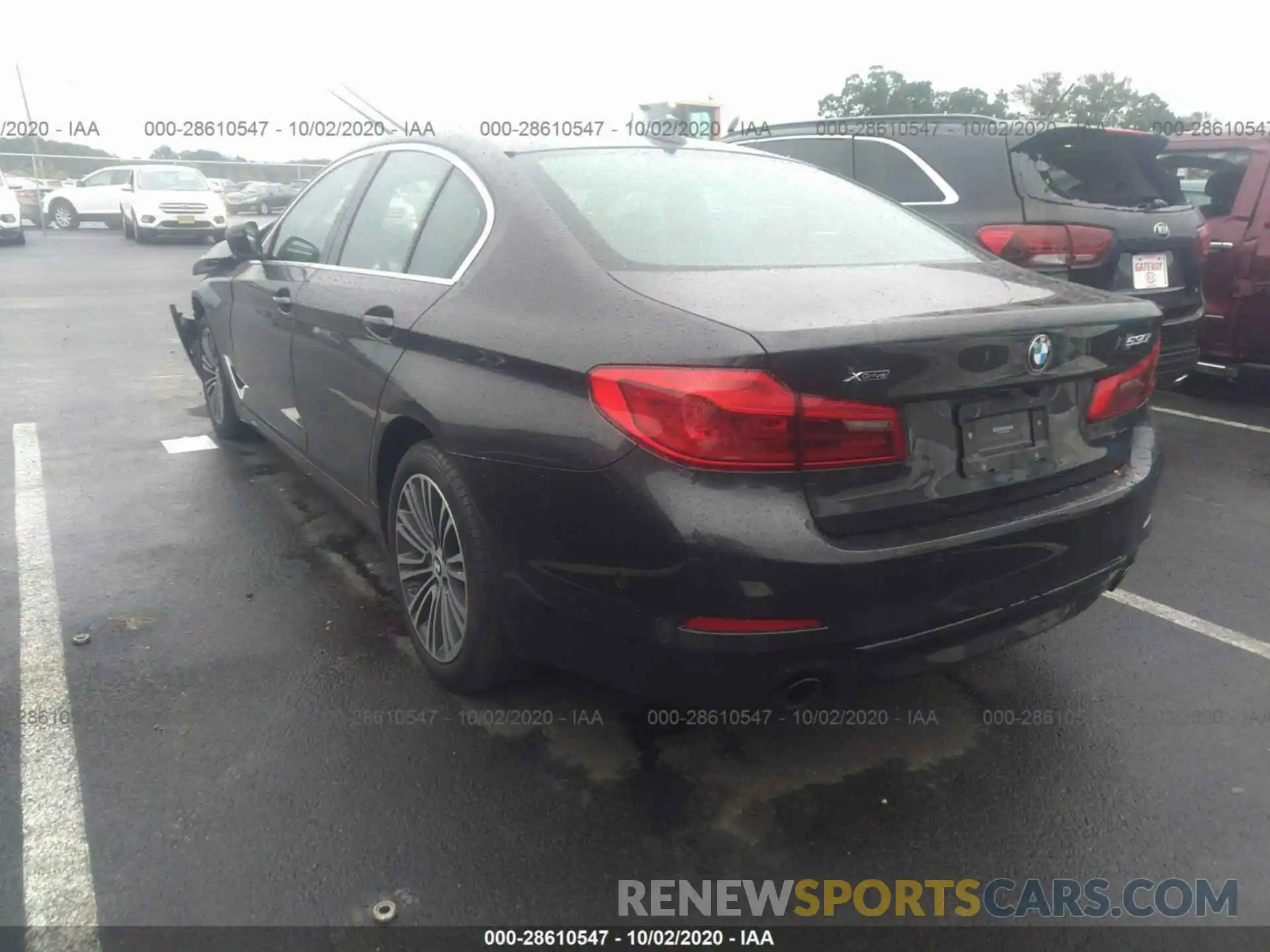 3 Photograph of a damaged car WBAJA7C58KWW06970 BMW 5 SERIES 2019