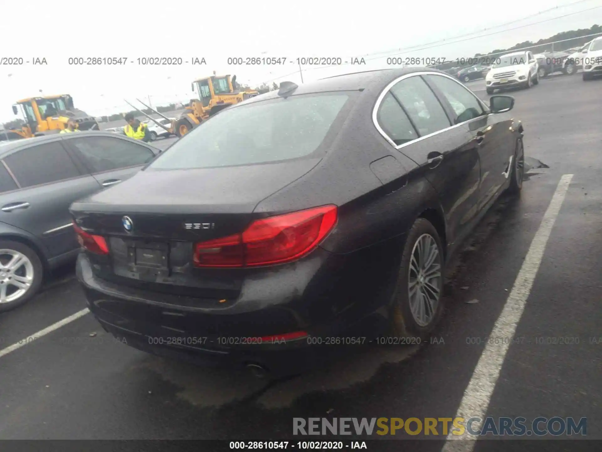 4 Photograph of a damaged car WBAJA7C58KWW06970 BMW 5 SERIES 2019