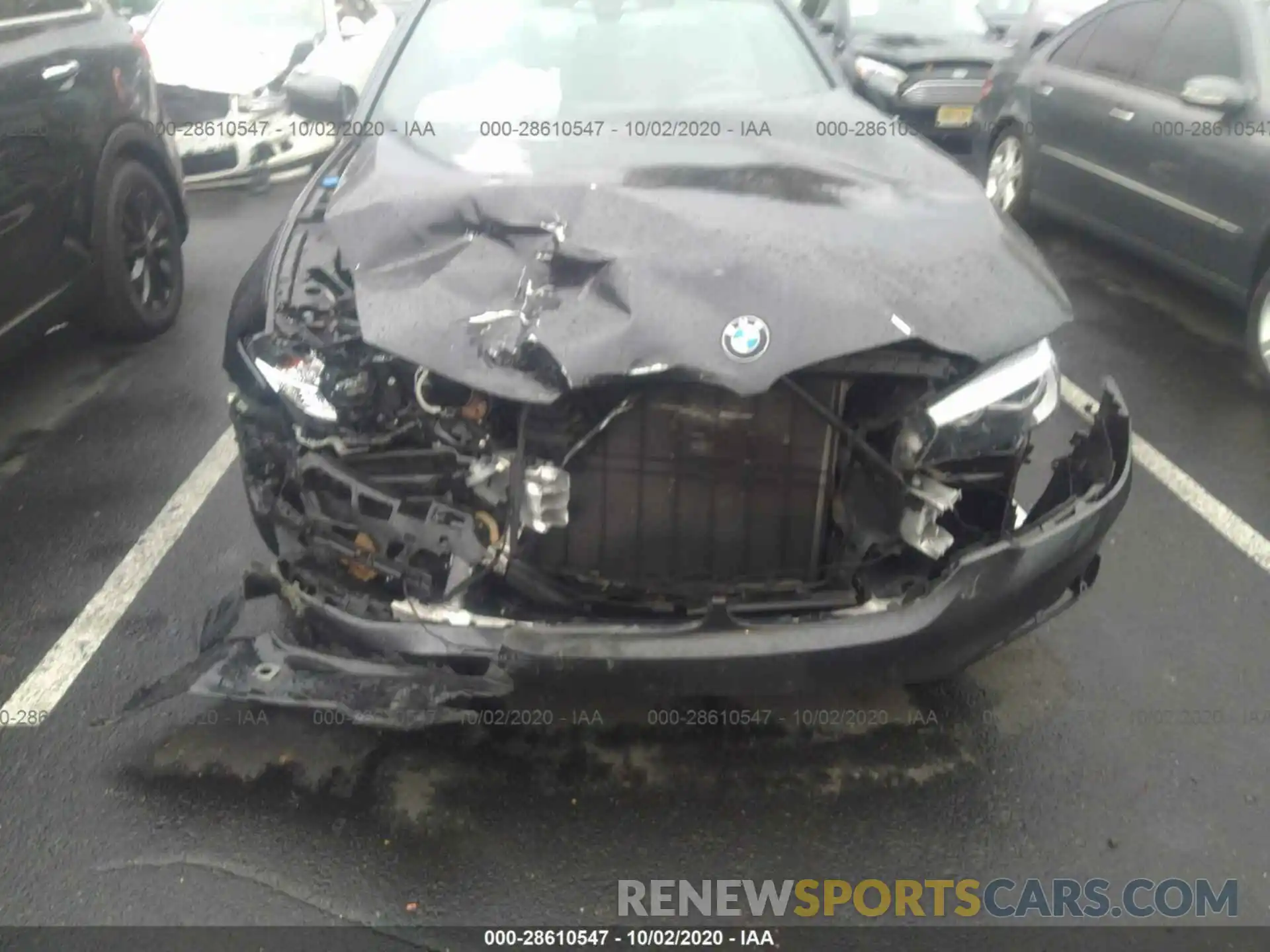 6 Photograph of a damaged car WBAJA7C58KWW06970 BMW 5 SERIES 2019