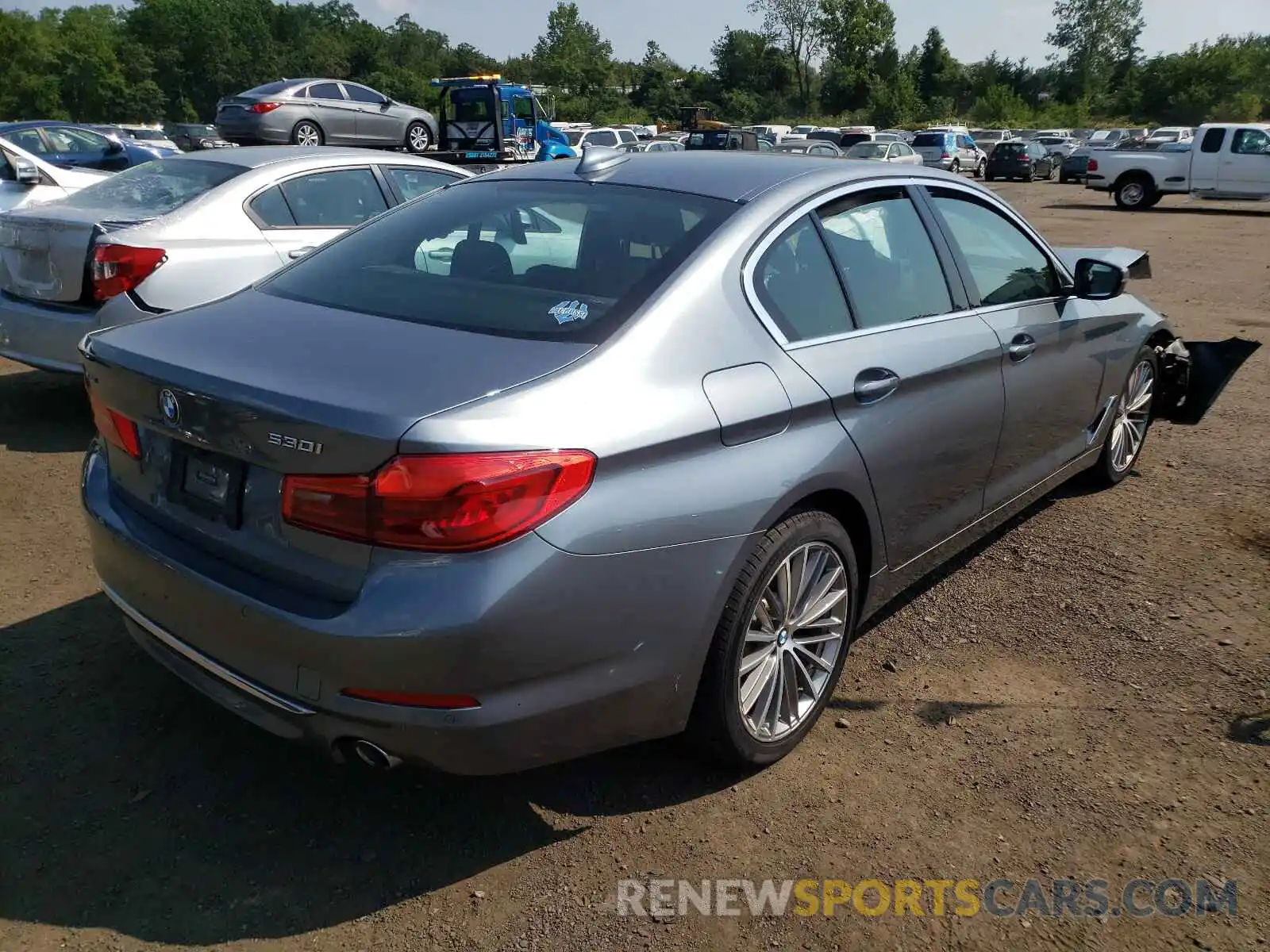 4 Photograph of a damaged car WBAJA7C58KWW09660 BMW 5 SERIES 2019