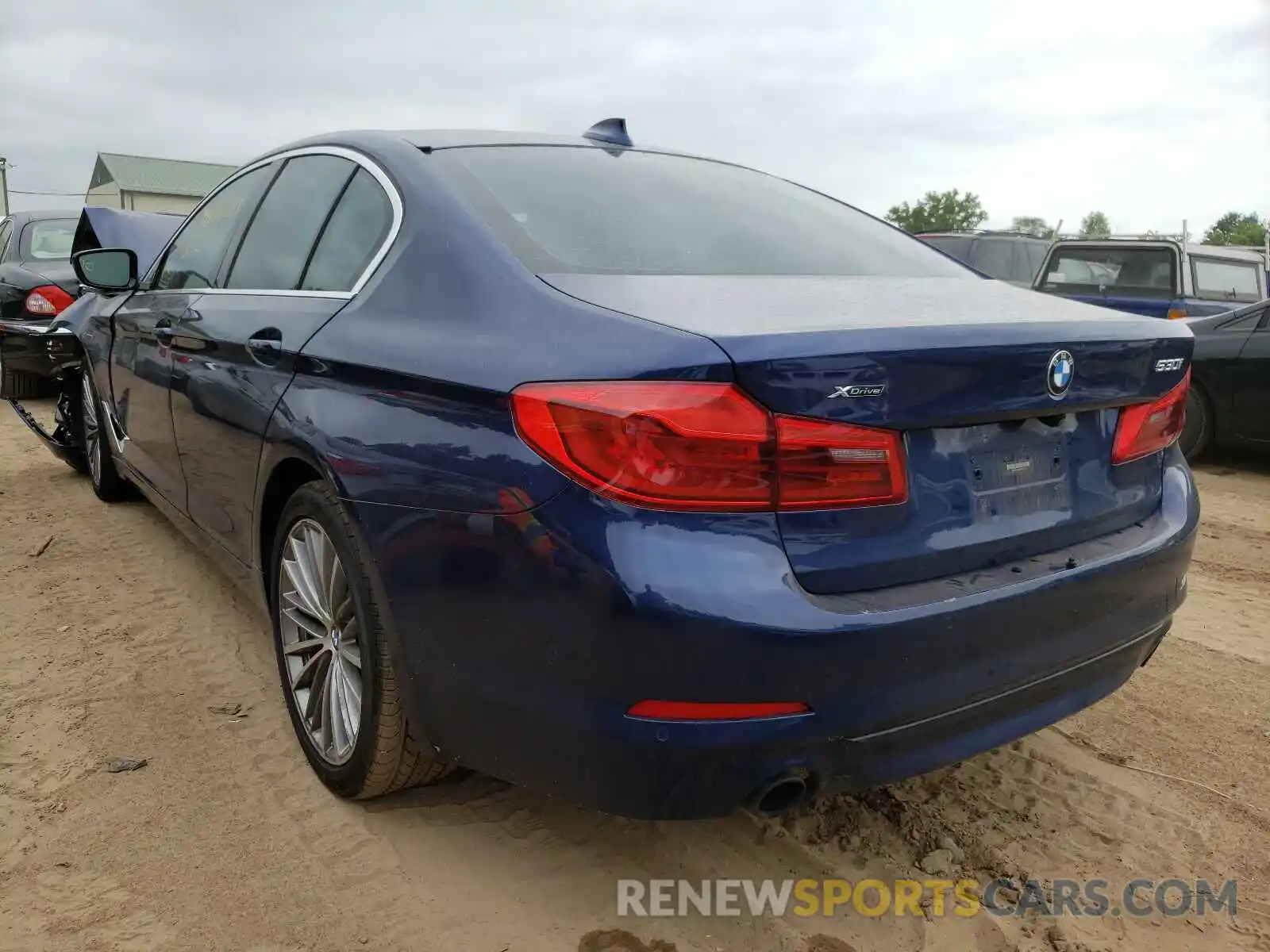 3 Photograph of a damaged car WBAJA7C58KWW25339 BMW 5 SERIES 2019