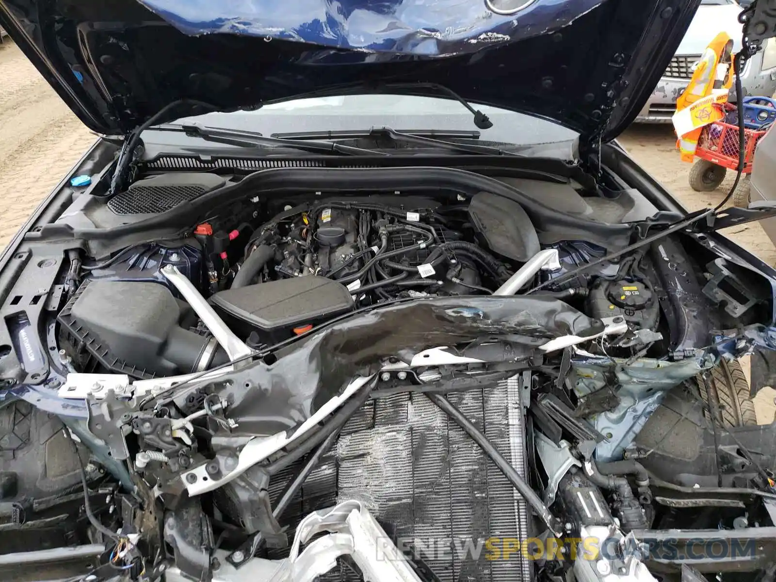 7 Photograph of a damaged car WBAJA7C58KWW25339 BMW 5 SERIES 2019