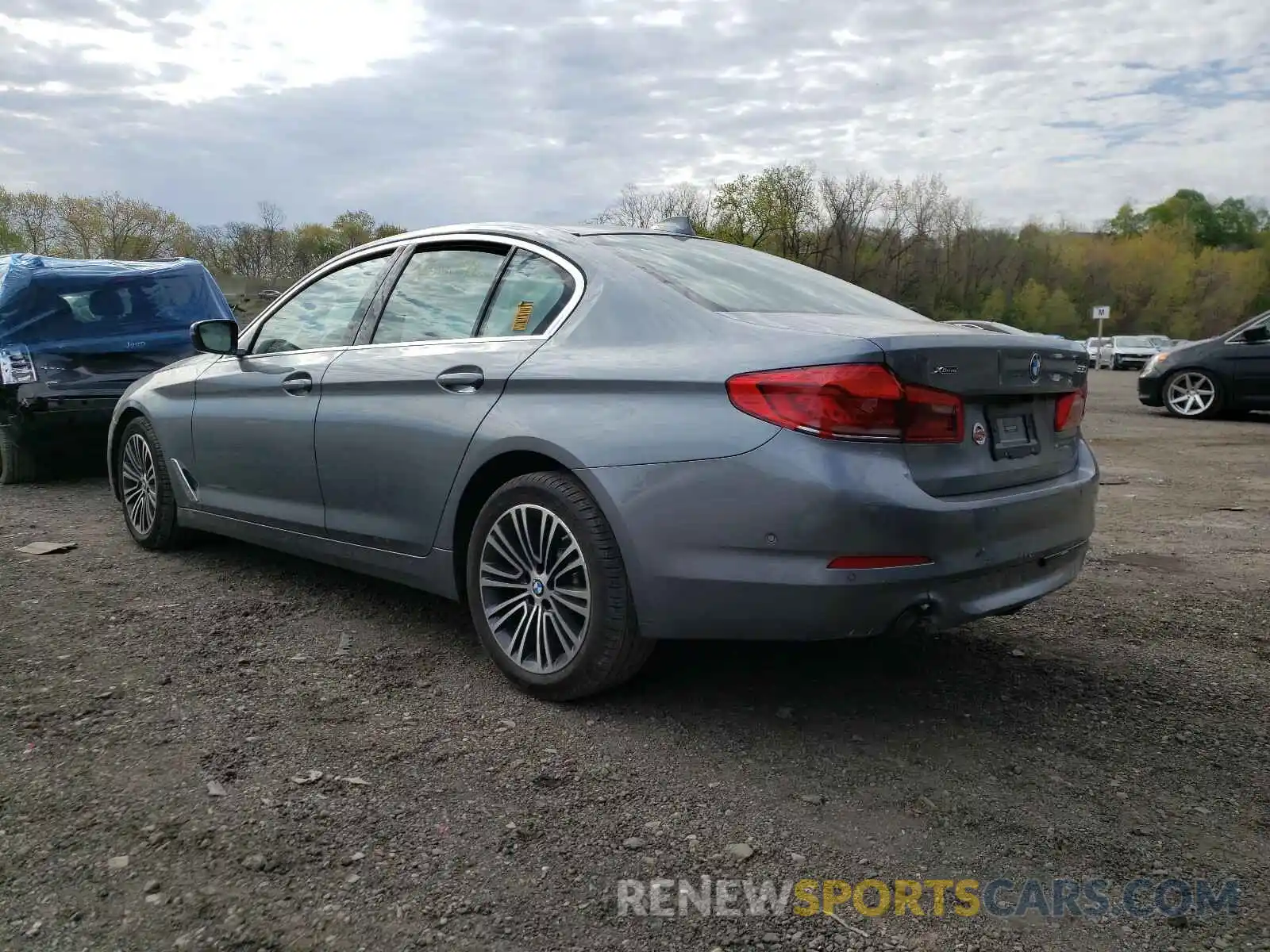 3 Photograph of a damaged car WBAJA7C58KWW31934 BMW 5 SERIES 2019