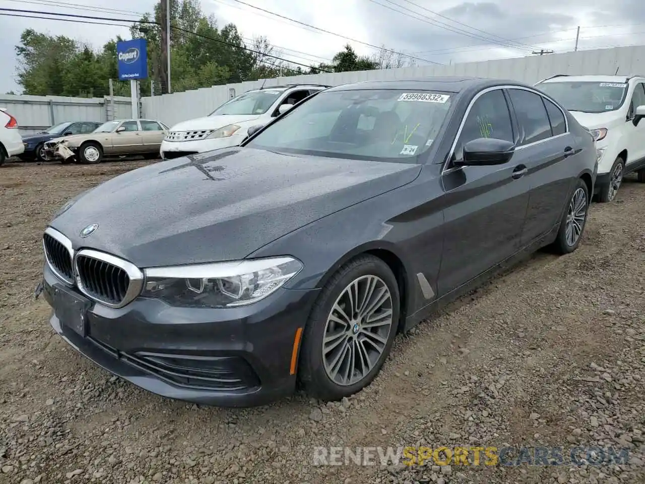 2 Photograph of a damaged car WBAJA7C58KWW40214 BMW 5 SERIES 2019