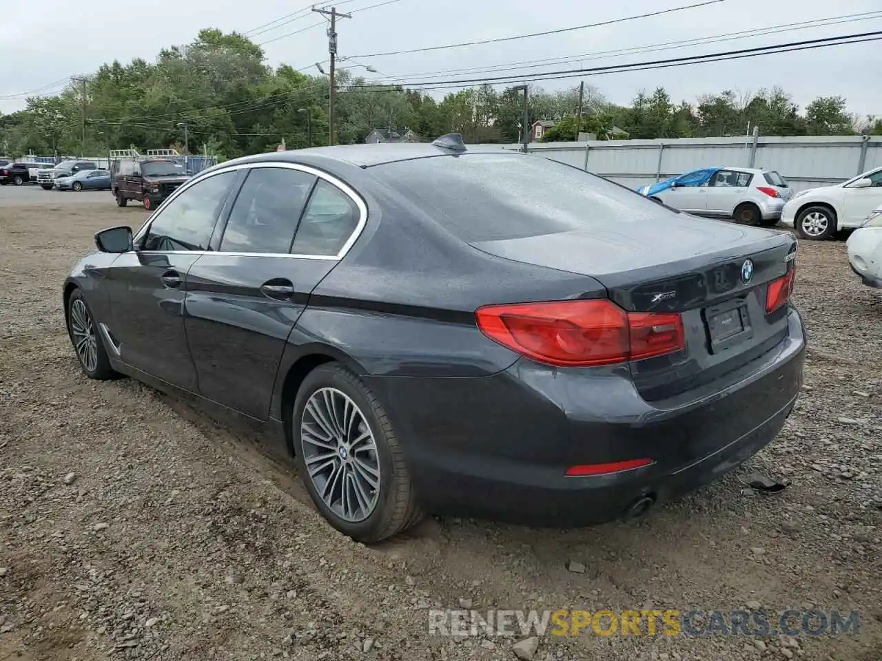 3 Photograph of a damaged car WBAJA7C58KWW40214 BMW 5 SERIES 2019