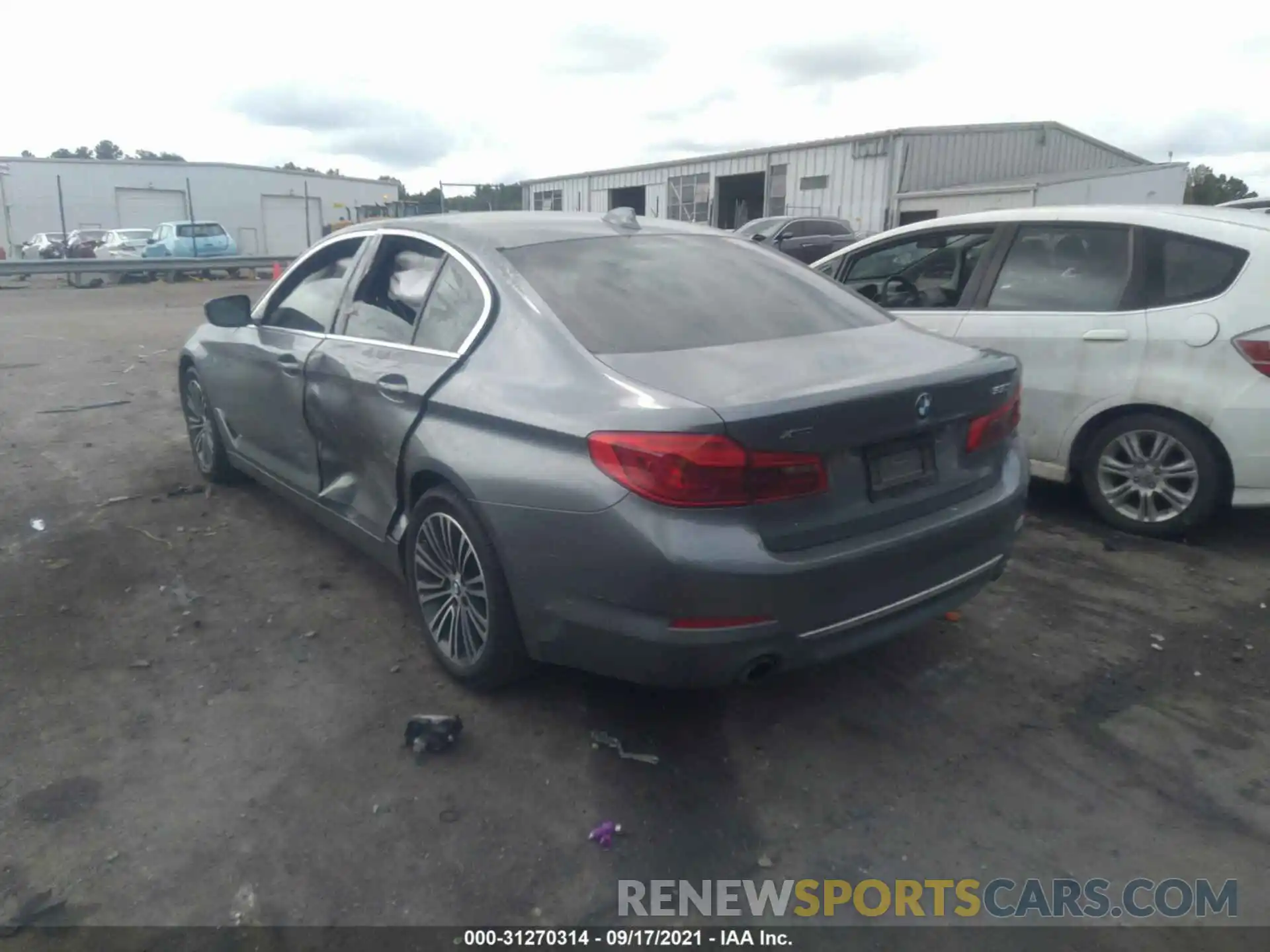 3 Photograph of a damaged car WBAJA7C58KWW50077 BMW 5 SERIES 2019