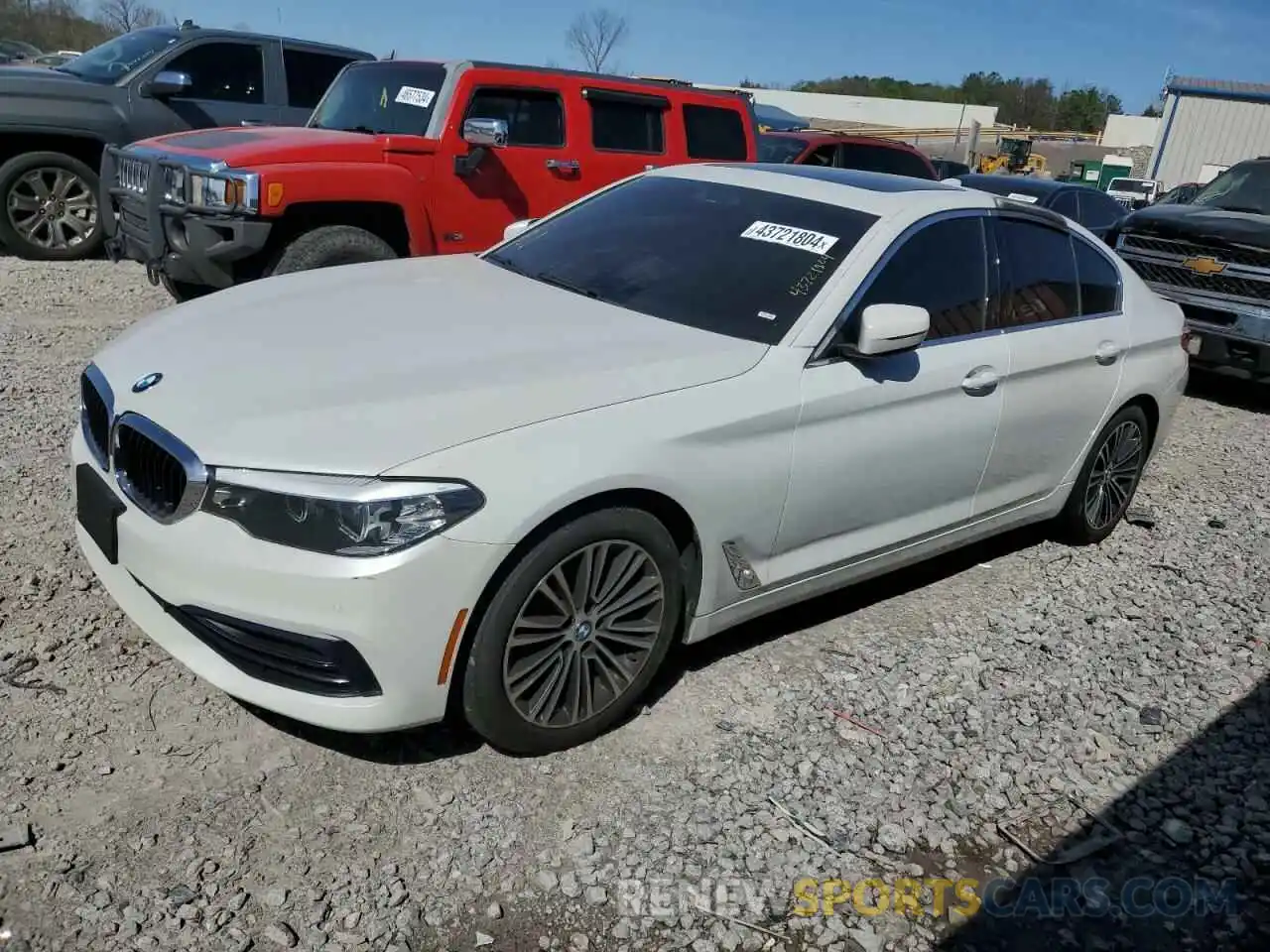 1 Фотография поврежденного автомобиля WBAJA7C59KG912148 BMW 5 SERIES 2019