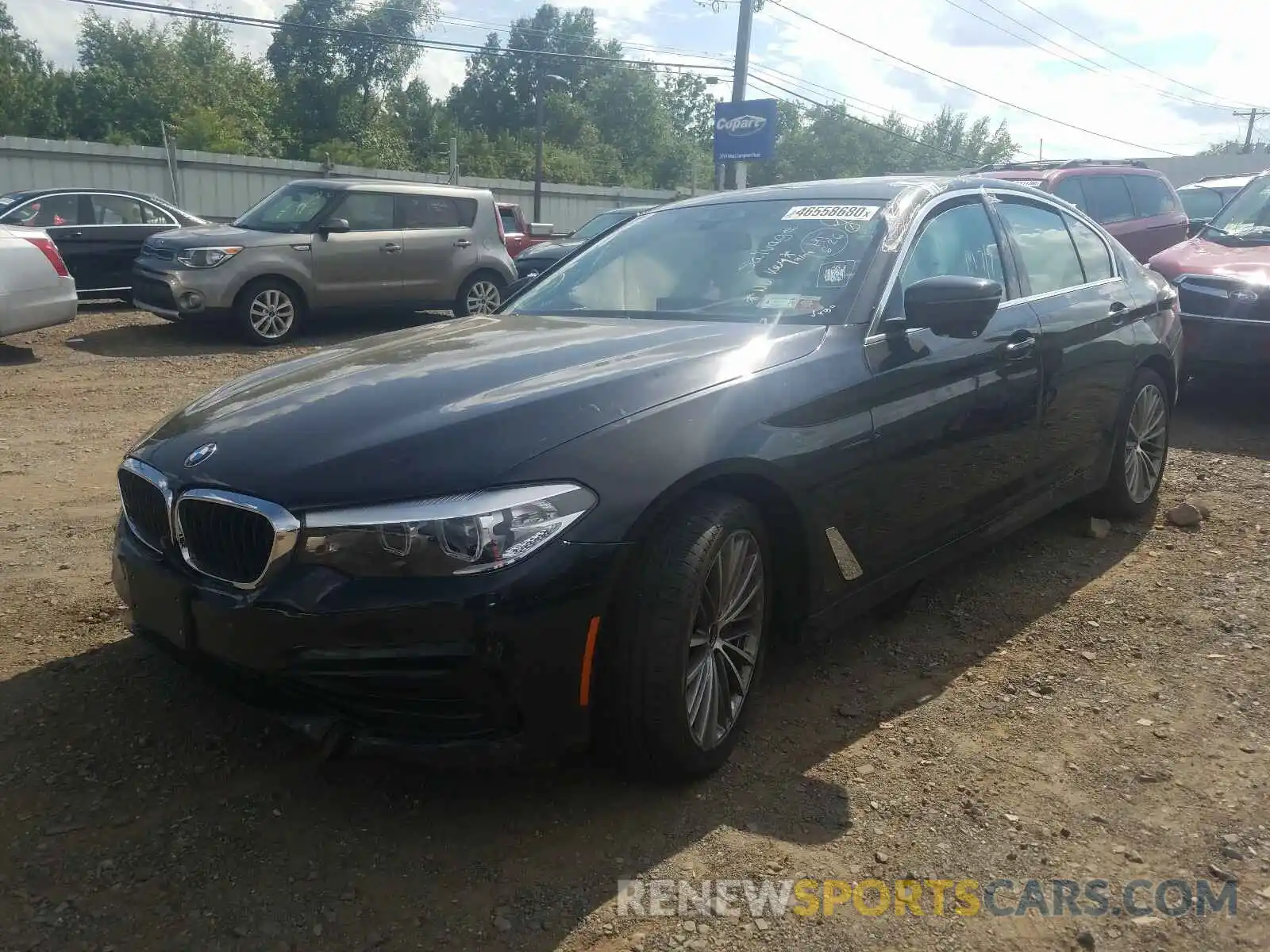 2 Photograph of a damaged car WBAJA7C59KG912831 BMW 5 SERIES 2019