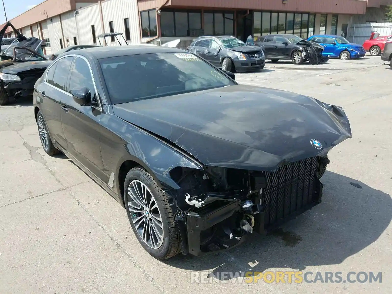 1 Photograph of a damaged car WBAJA7C59KWW08730 BMW 5 SERIES 2019