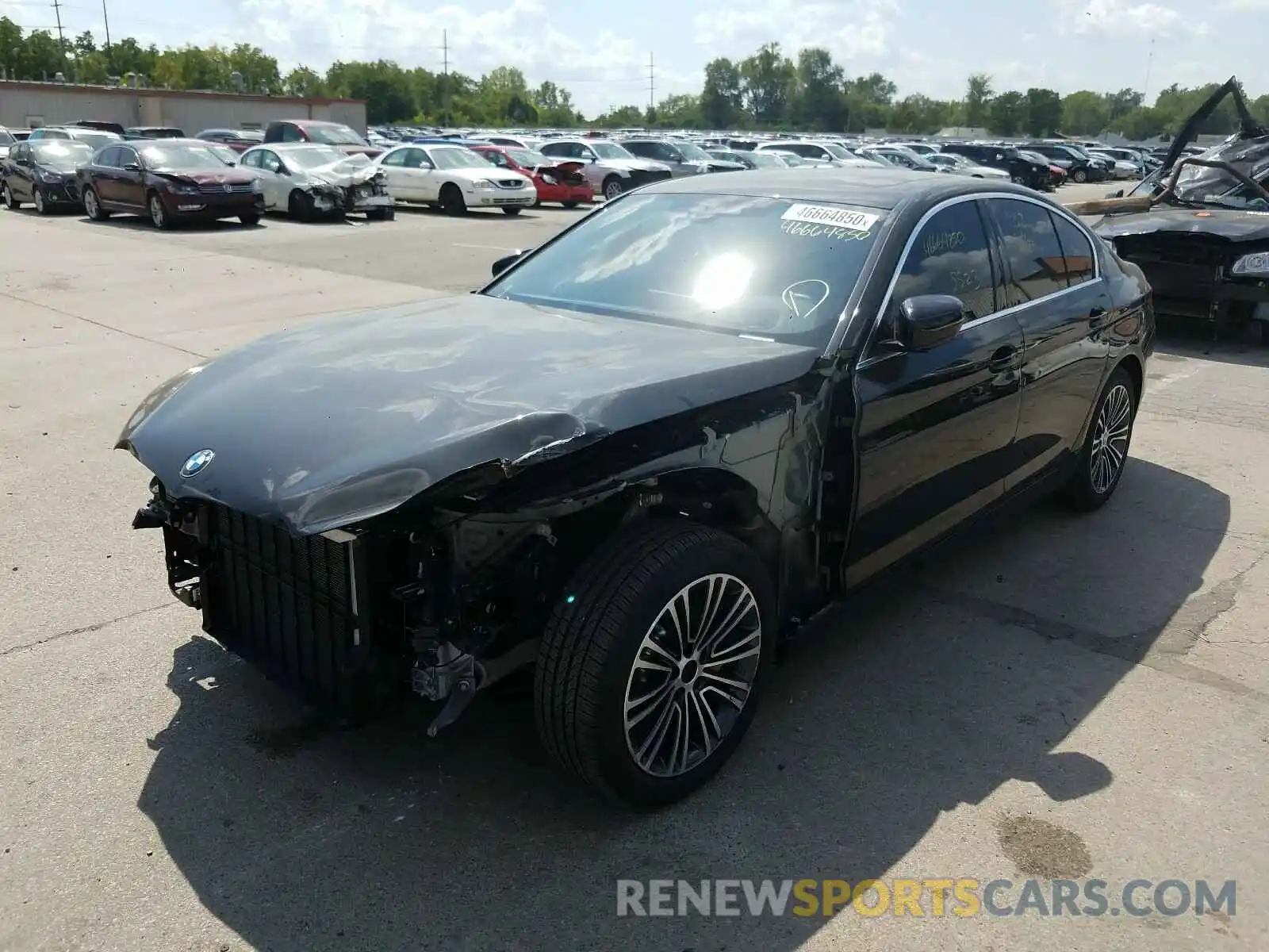 2 Photograph of a damaged car WBAJA7C59KWW08730 BMW 5 SERIES 2019