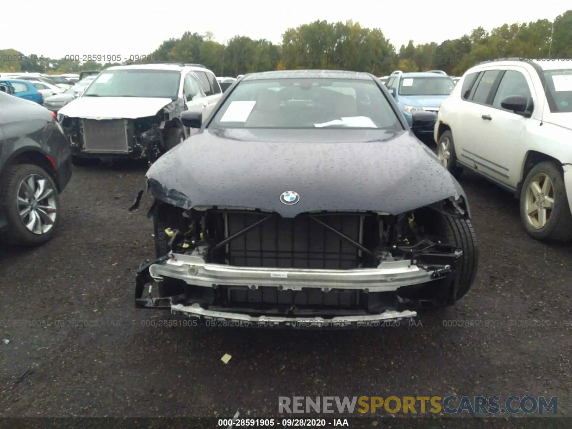 6 Photograph of a damaged car WBAJA7C59KWW10431 BMW 5 SERIES 2019