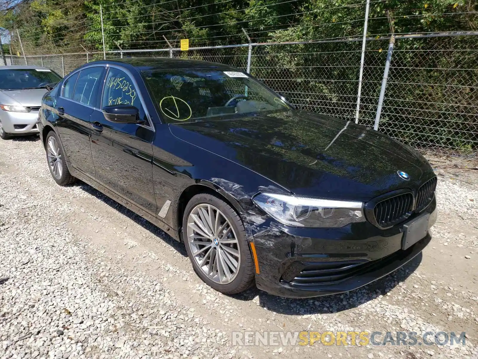 1 Photograph of a damaged car WBAJA7C59KWW13961 BMW 5 SERIES 2019