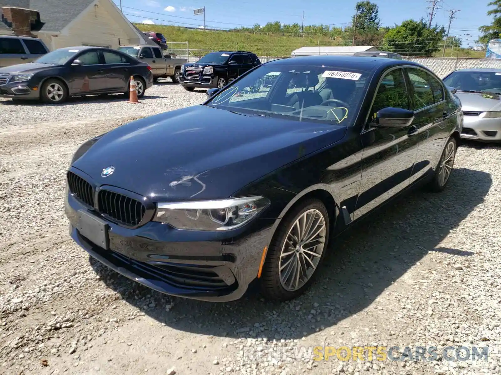 2 Photograph of a damaged car WBAJA7C59KWW13961 BMW 5 SERIES 2019