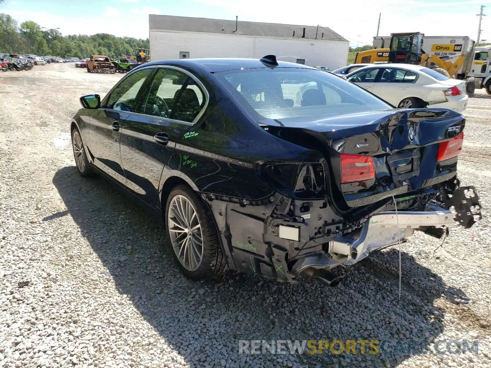 3 Photograph of a damaged car WBAJA7C59KWW13961 BMW 5 SERIES 2019