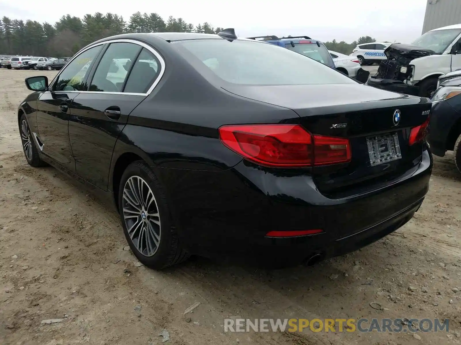 3 Photograph of a damaged car WBAJA7C59KWW15922 BMW 5 SERIES 2019