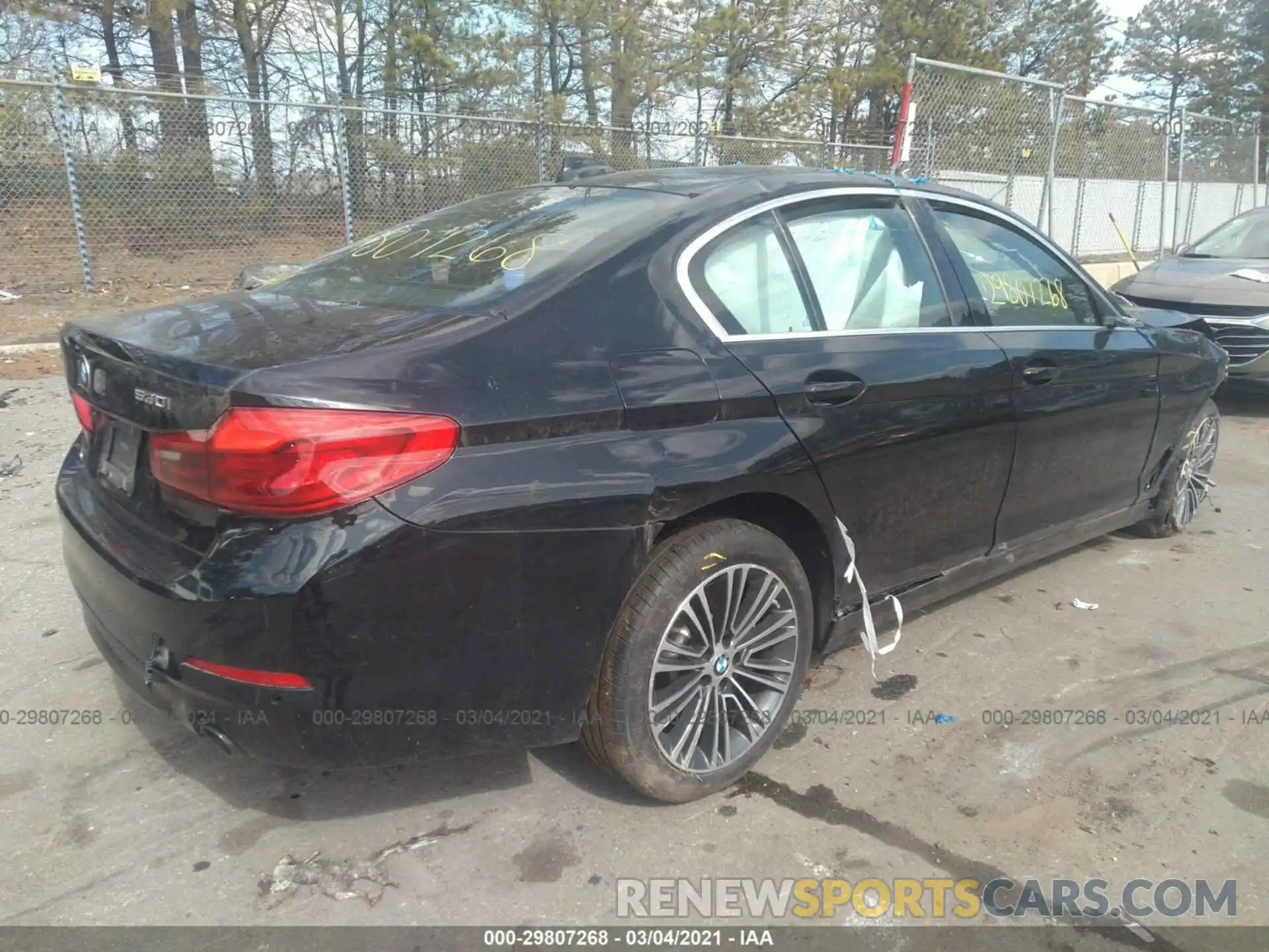 4 Photograph of a damaged car WBAJA7C59KWW18688 BMW 5 SERIES 2019