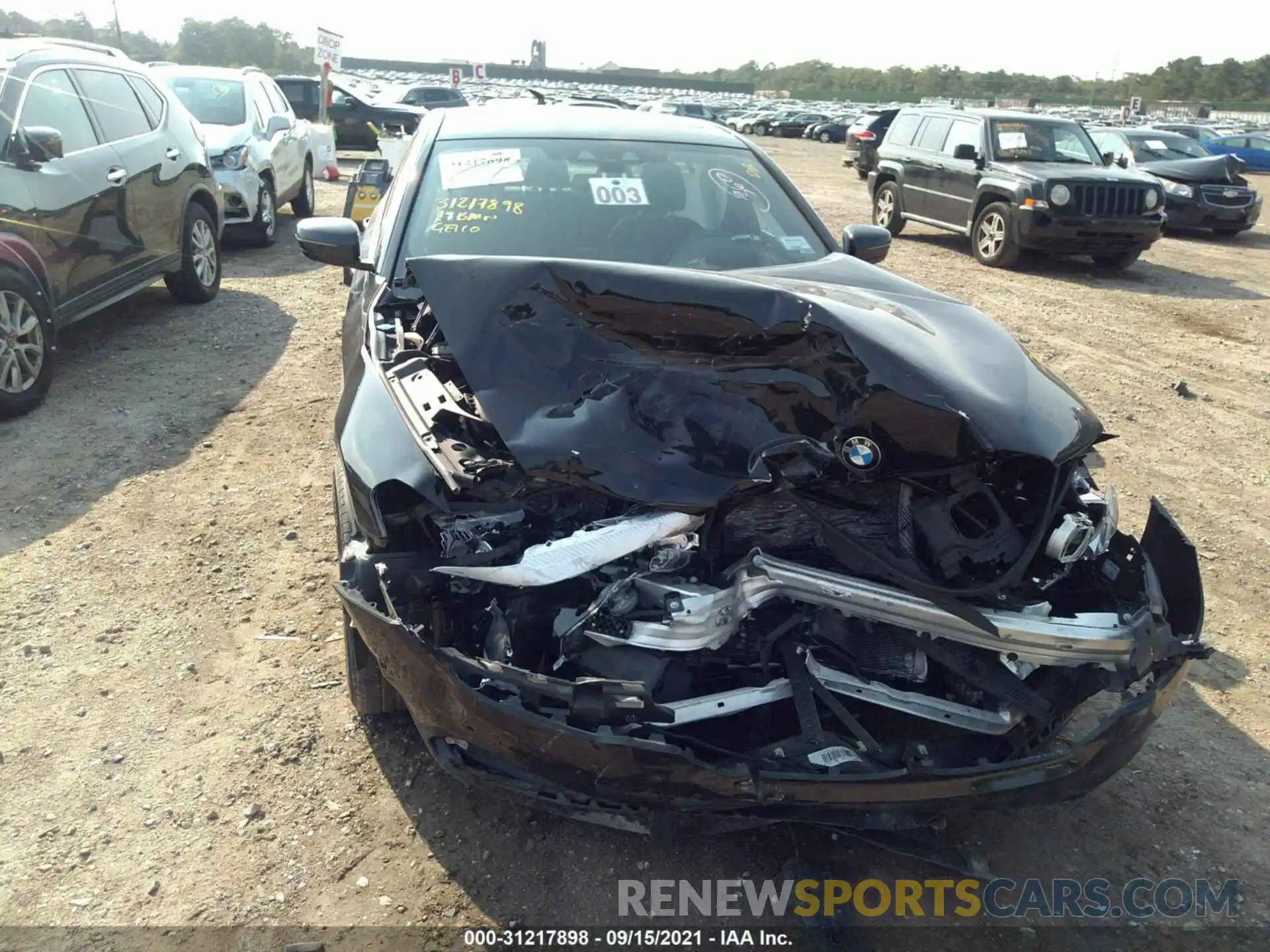 6 Photograph of a damaged car WBAJA7C59KWW23583 BMW 5 SERIES 2019