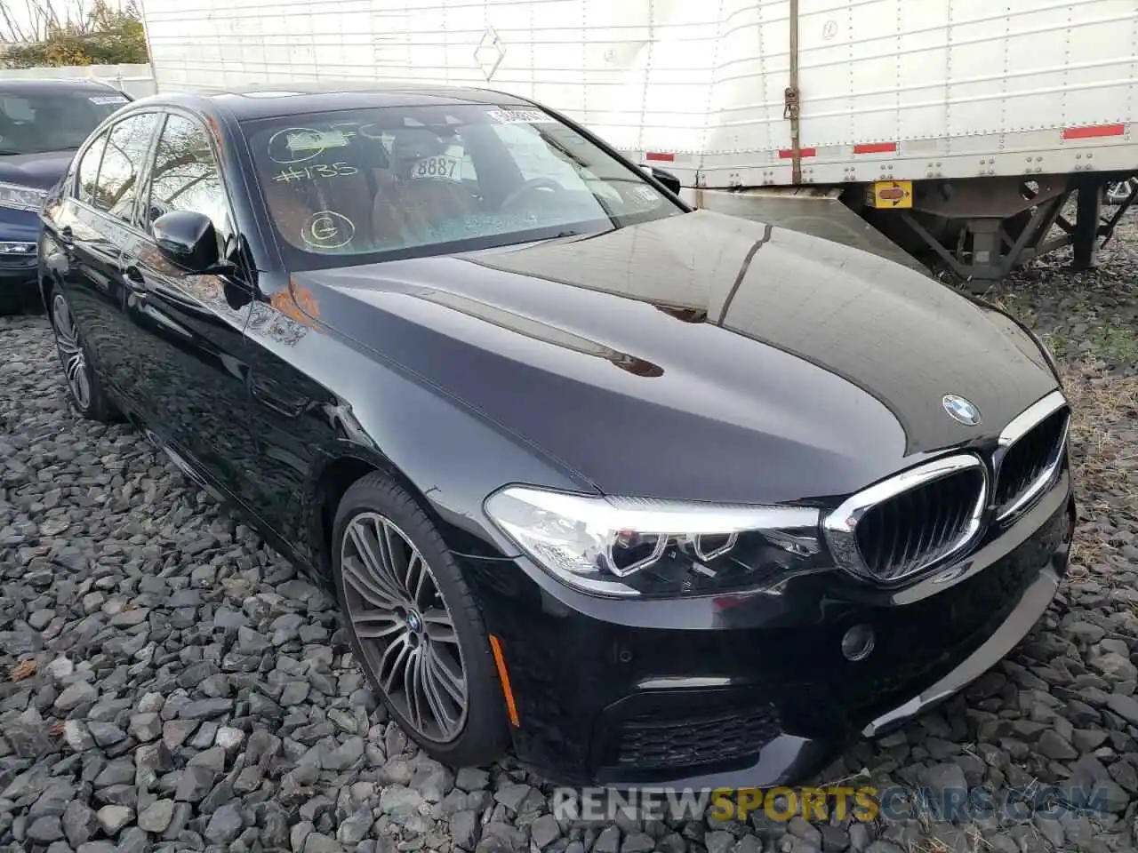 1 Photograph of a damaged car WBAJA7C59KWW44823 BMW 5 SERIES 2019