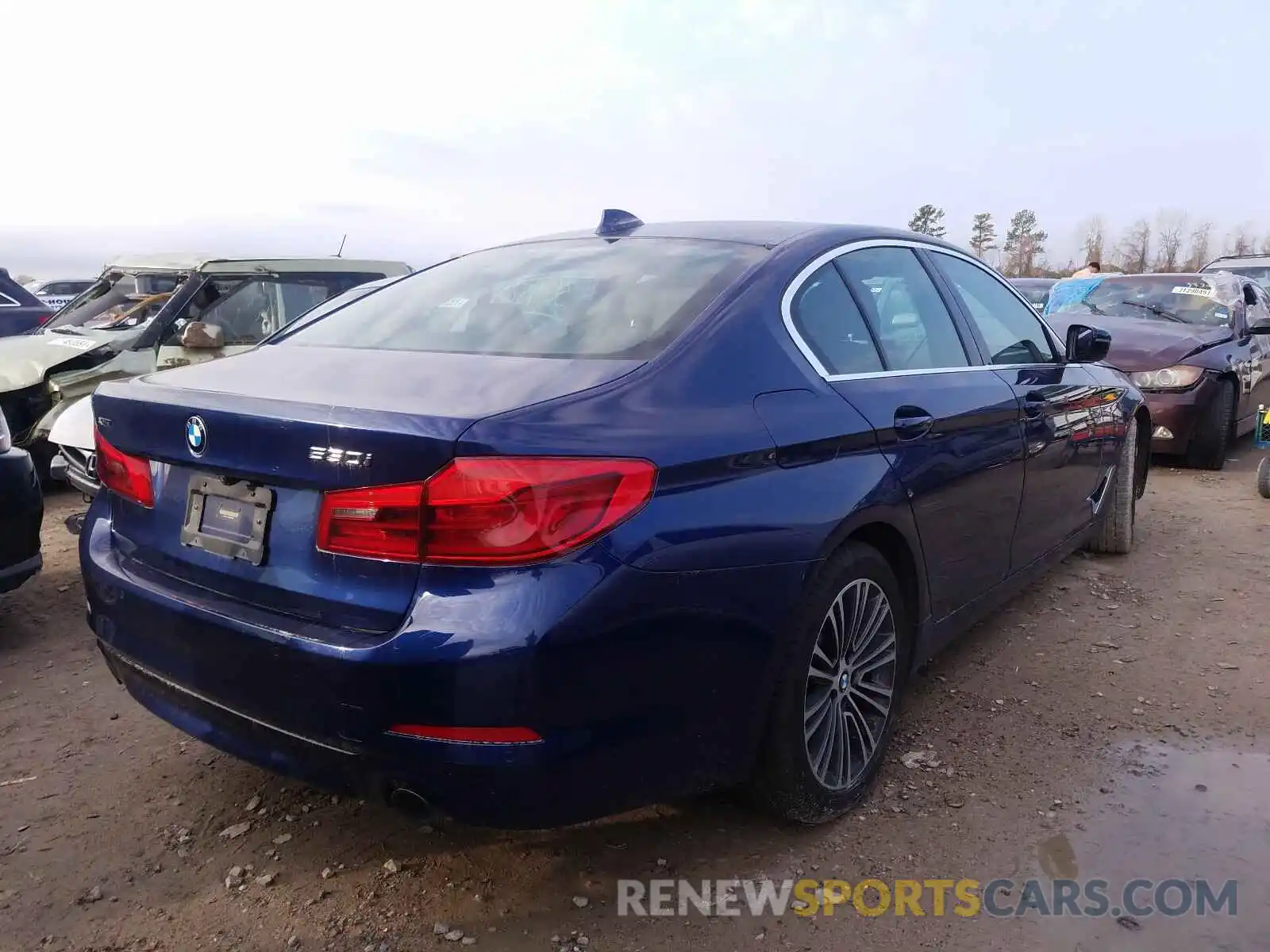 4 Photograph of a damaged car WBAJA7C59KWW48807 BMW 5 SERIES 2019