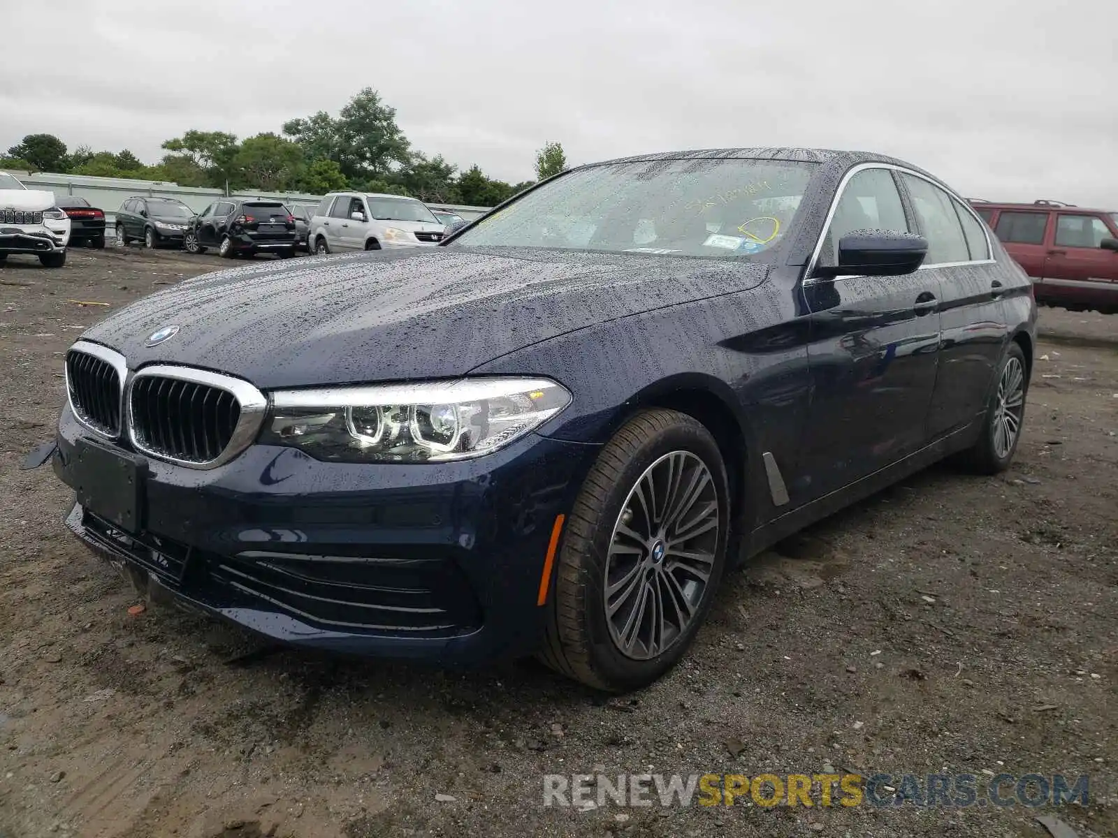 2 Photograph of a damaged car WBAJA7C59KWW49875 BMW 5 SERIES 2019