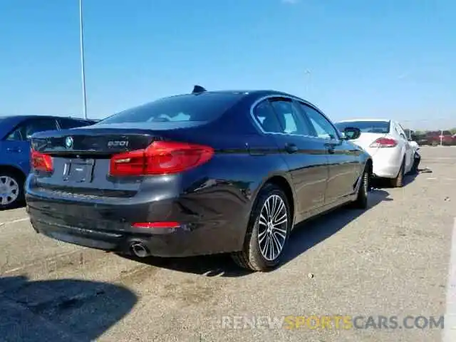 4 Photograph of a damaged car WBAJA7C5XKG909694 BMW 5 SERIES 2019