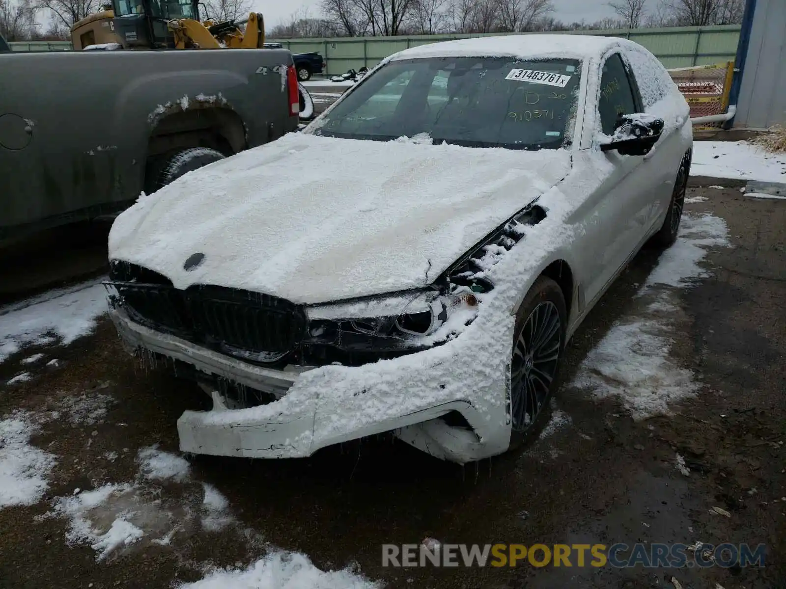 2 Photograph of a damaged car WBAJA7C5XKG910571 BMW 5 SERIES 2019