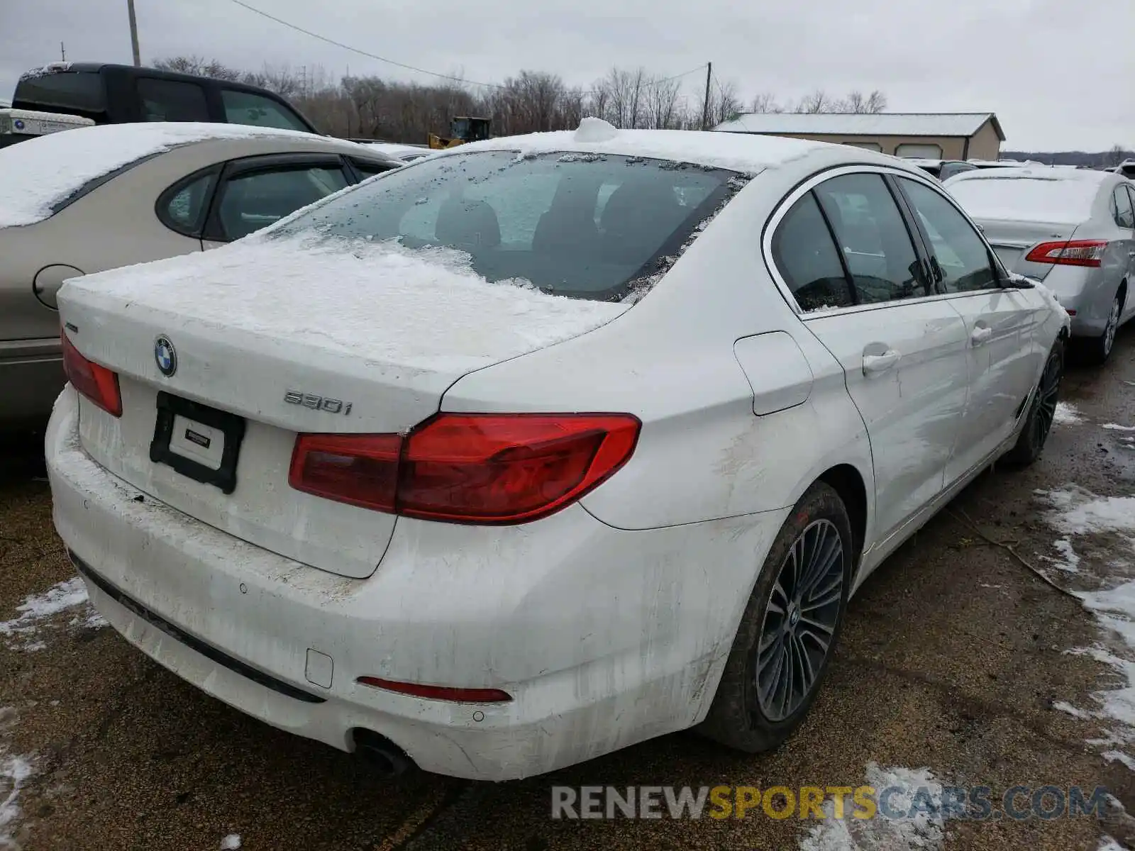 4 Фотография поврежденного автомобиля WBAJA7C5XKG910571 BMW 5 SERIES 2019