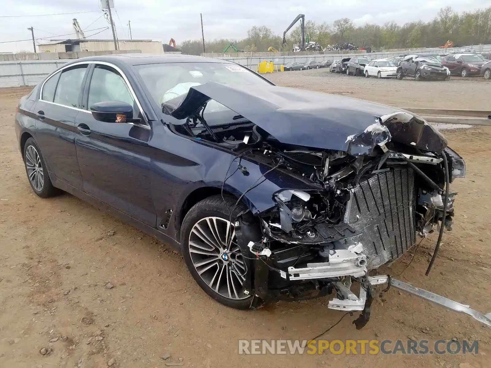 1 Photograph of a damaged car WBAJA7C5XKG910649 BMW 5 SERIES 2019