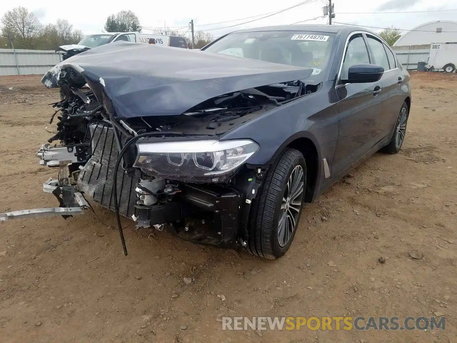 2 Photograph of a damaged car WBAJA7C5XKG910649 BMW 5 SERIES 2019