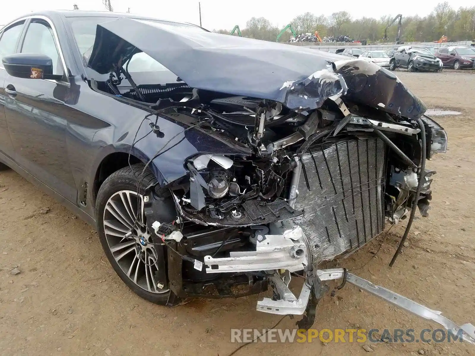 9 Photograph of a damaged car WBAJA7C5XKG910649 BMW 5 SERIES 2019