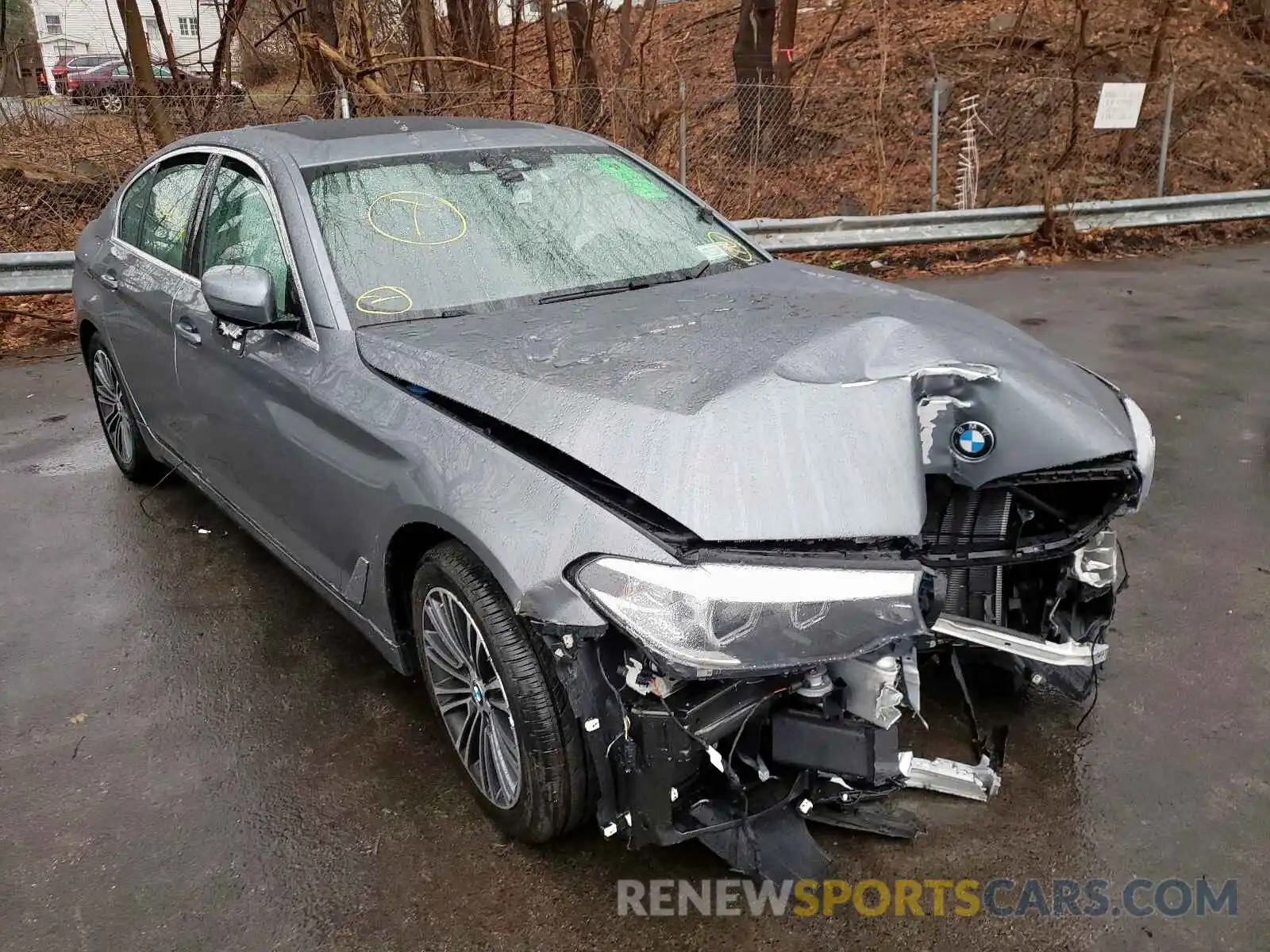 1 Photograph of a damaged car WBAJA7C5XKG911414 BMW 5 SERIES 2019