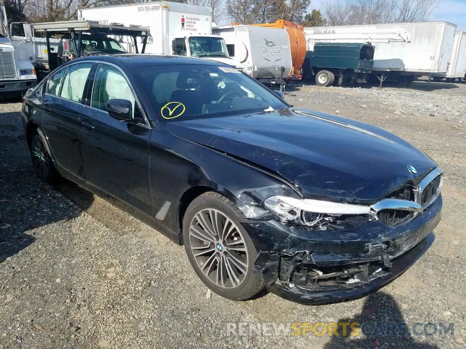 1 Photograph of a damaged car WBAJA7C5XKG912093 BMW 5 SERIES 2019