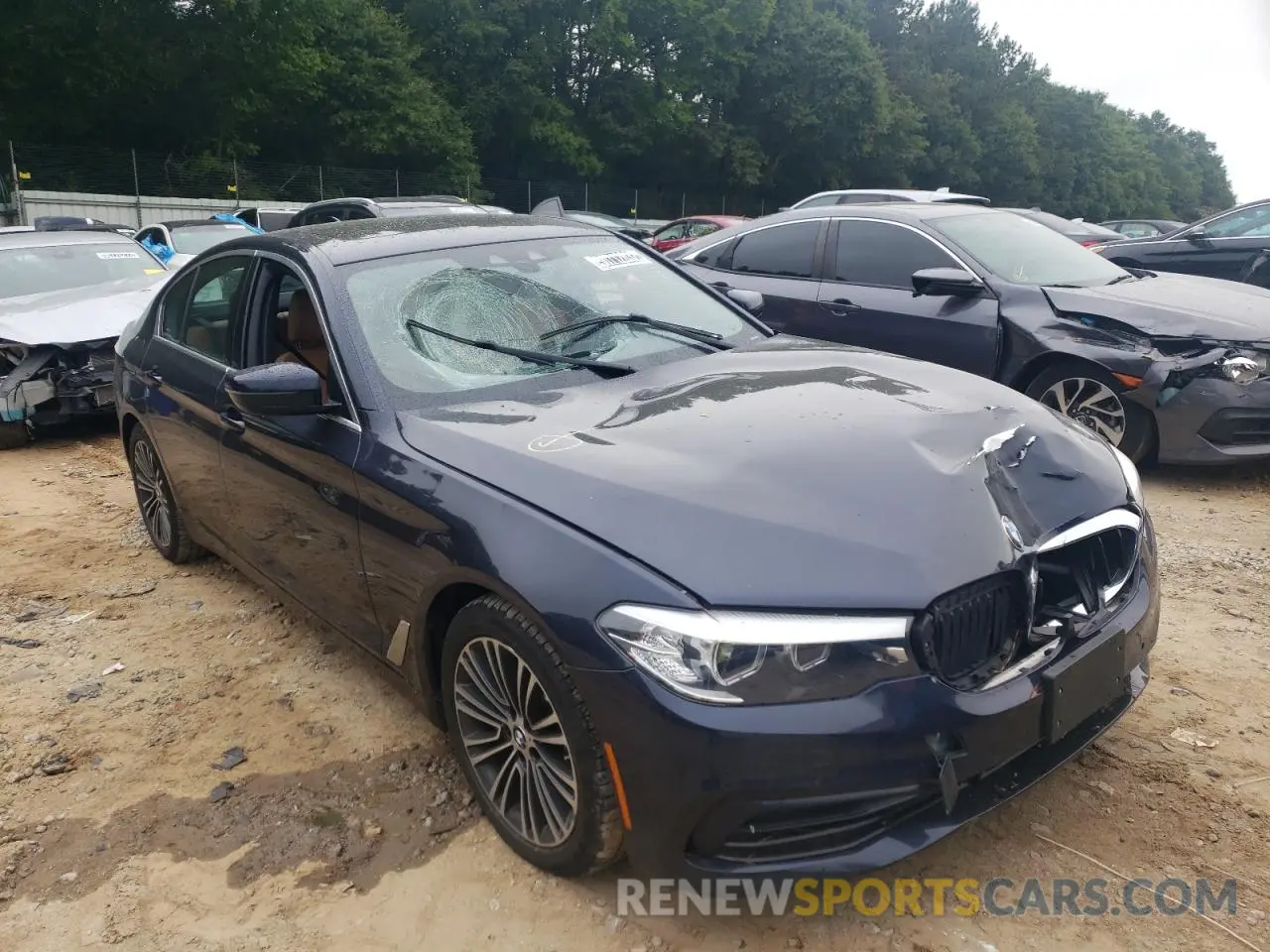 1 Photograph of a damaged car WBAJA7C5XKG912305 BMW 5 SERIES 2019