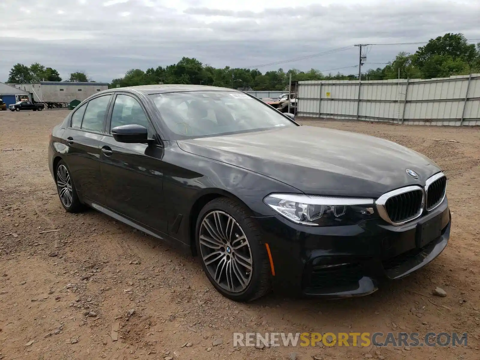 1 Photograph of a damaged car WBAJA7C5XKWW12737 BMW 5 SERIES 2019