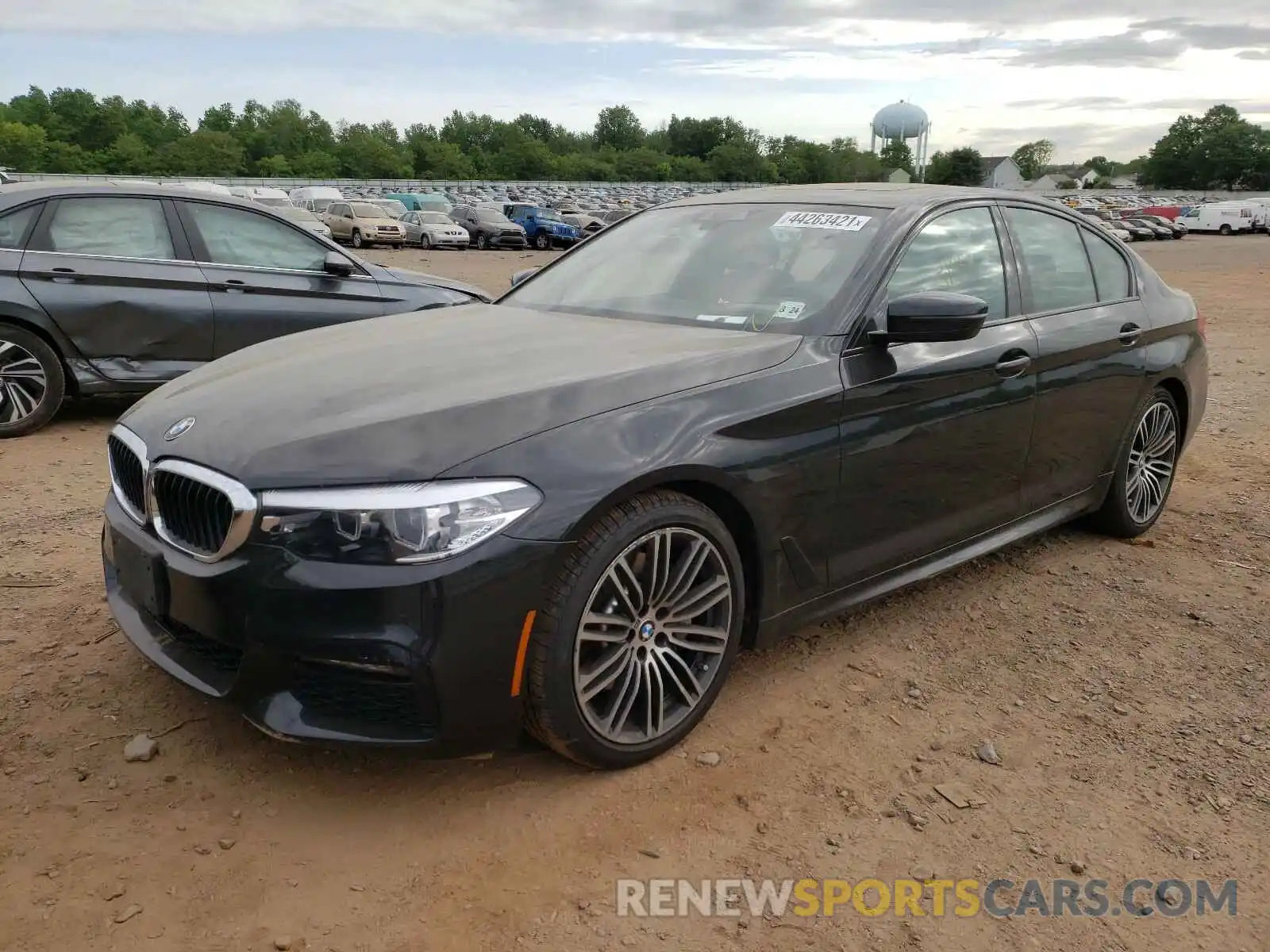 2 Photograph of a damaged car WBAJA7C5XKWW12737 BMW 5 SERIES 2019