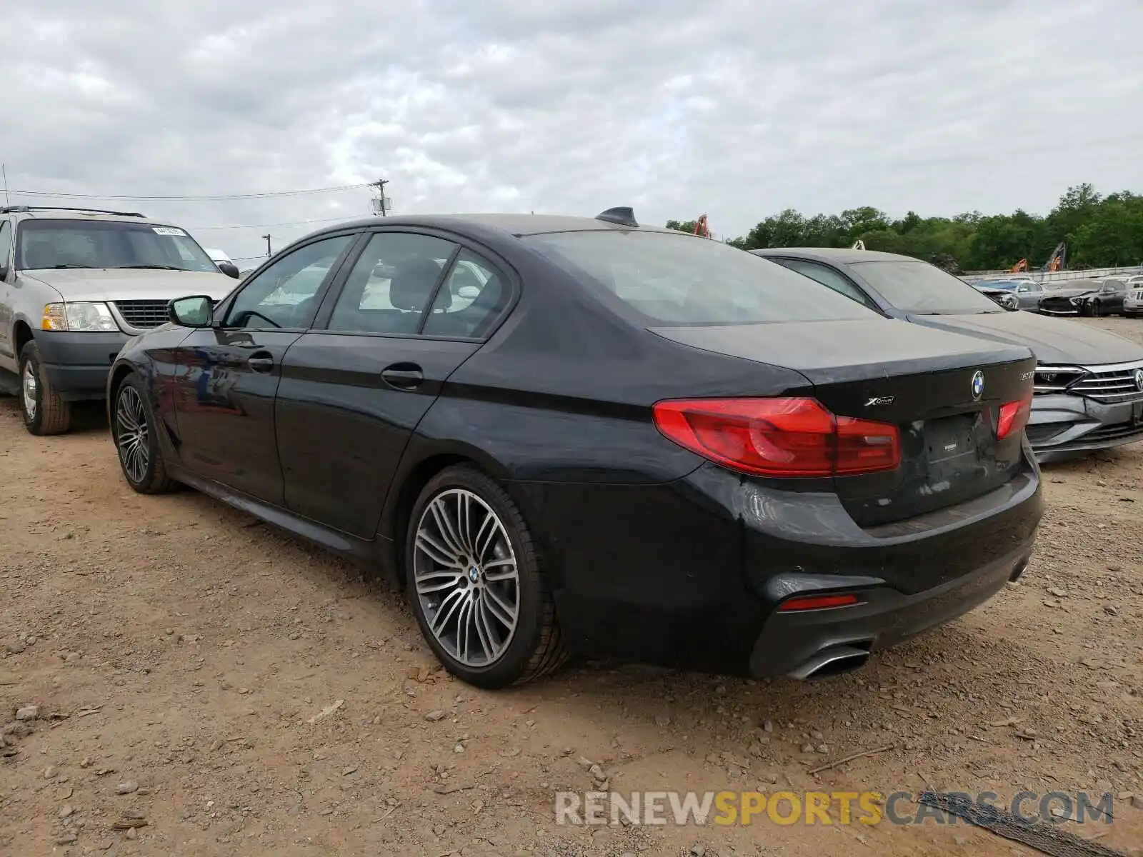 3 Photograph of a damaged car WBAJA7C5XKWW12737 BMW 5 SERIES 2019