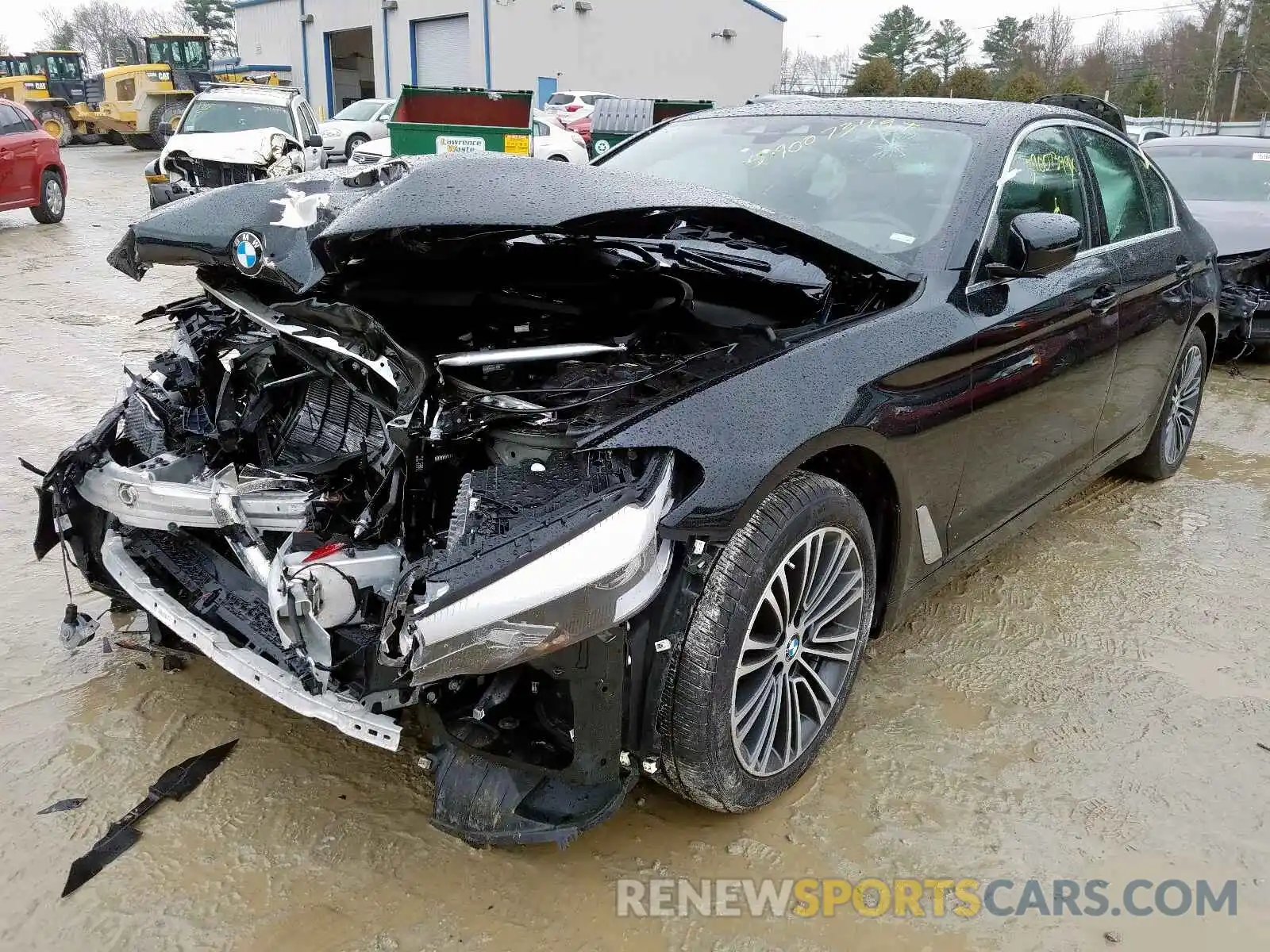 2 Photograph of a damaged car WBAJA7C5XKWW17792 BMW 5 SERIES 2019