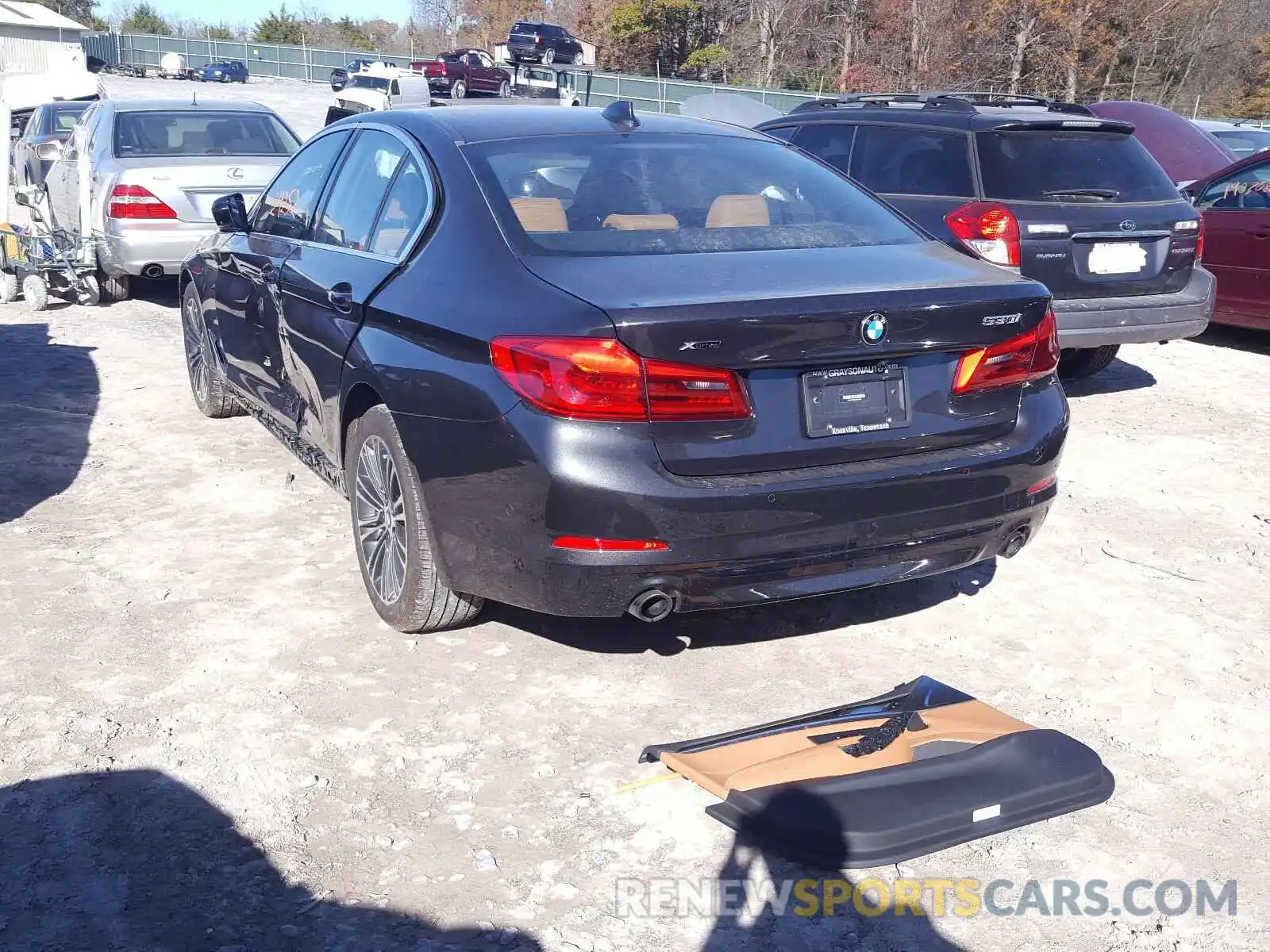 3 Photograph of a damaged car WBAJA7C5XKWW20563 BMW 5 SERIES 2019
