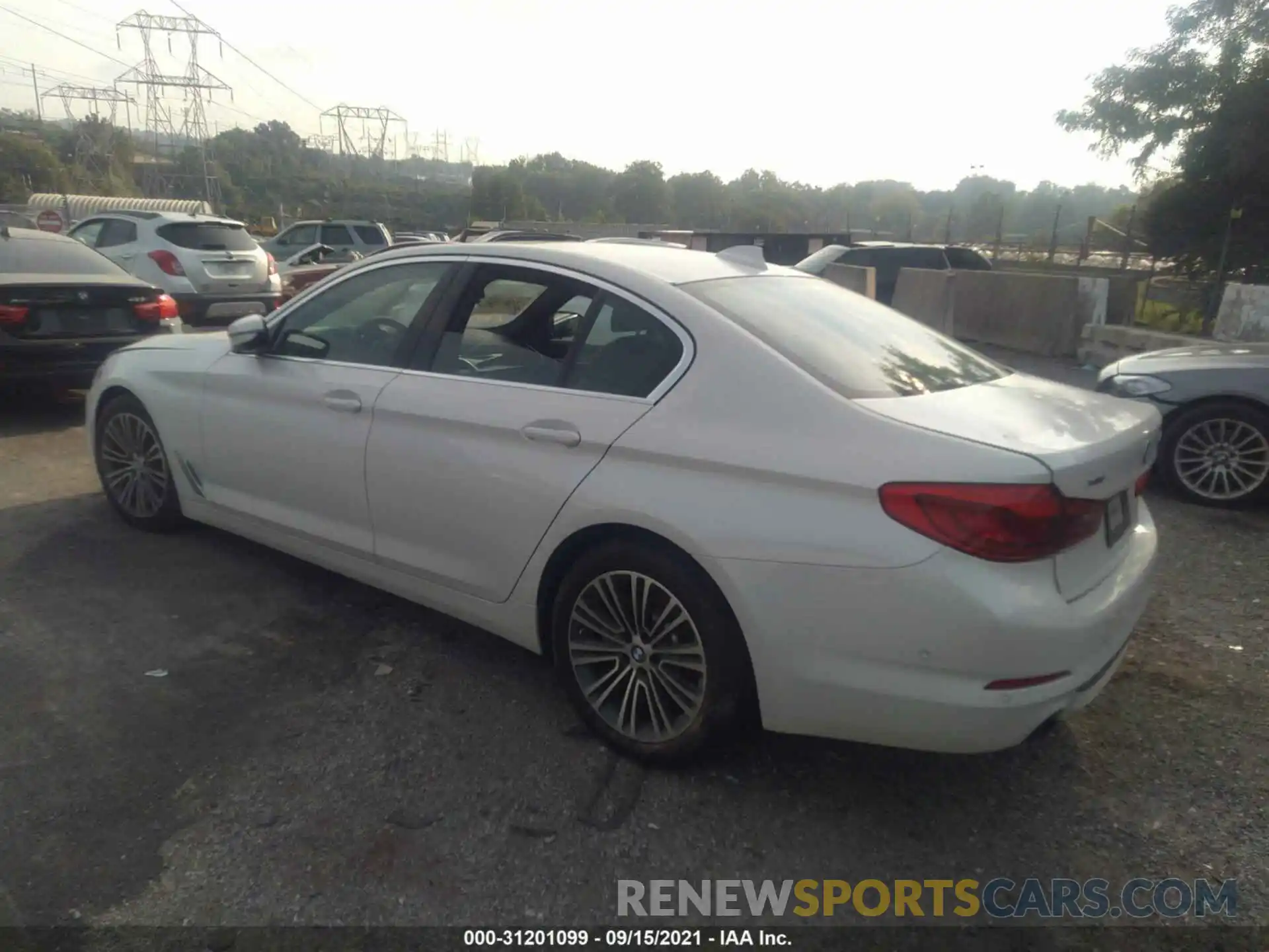 3 Photograph of a damaged car WBAJA7C5XKWW23446 BMW 5 SERIES 2019