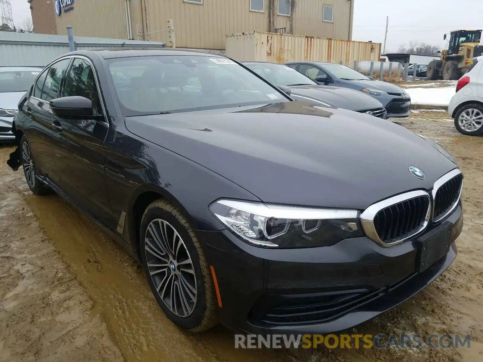 1 Photograph of a damaged car WBAJA7C5XKWW27626 BMW 5 SERIES 2019