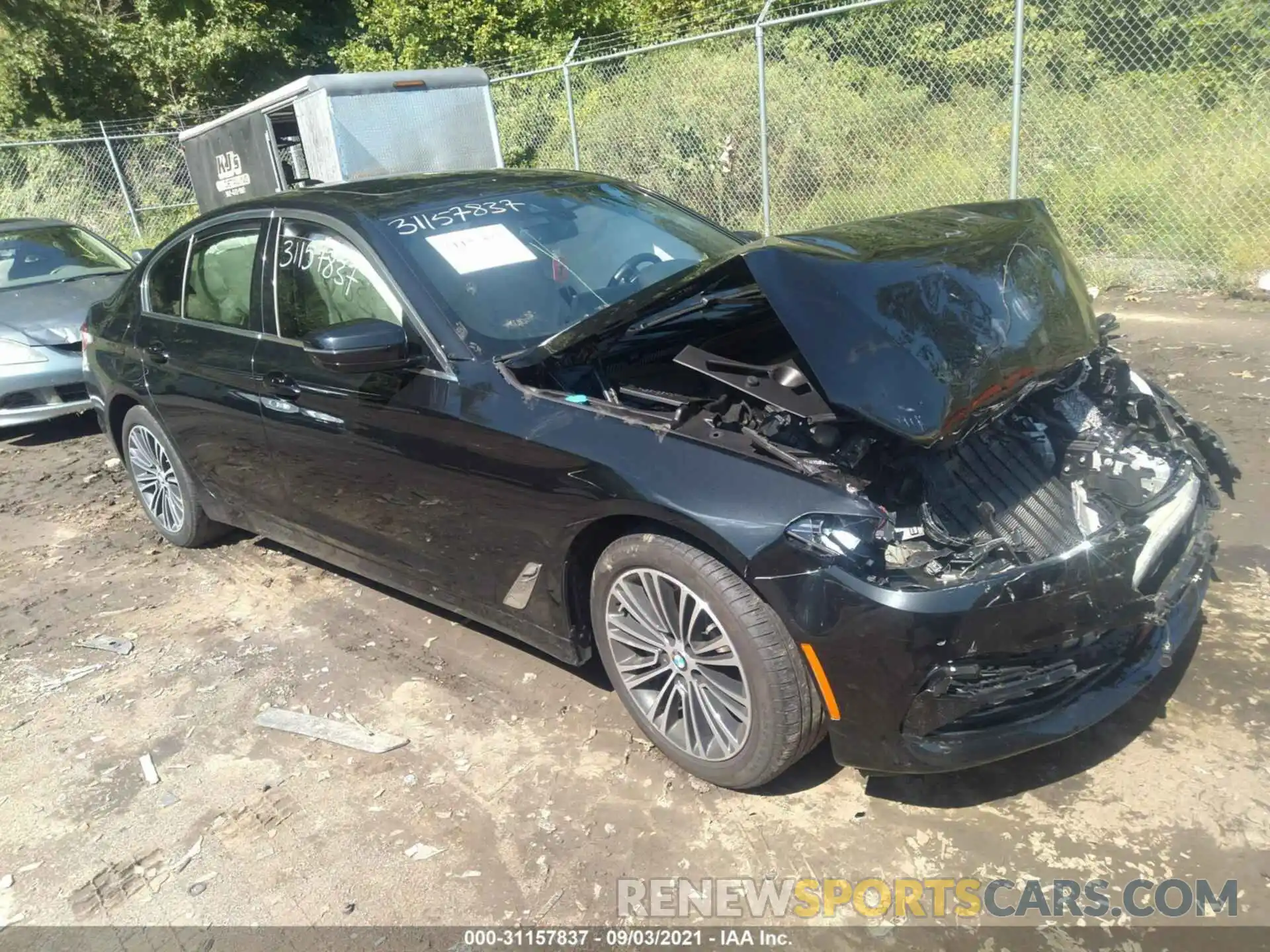 1 Photograph of a damaged car WBAJA7C5XKWW49383 BMW 5 SERIES 2019